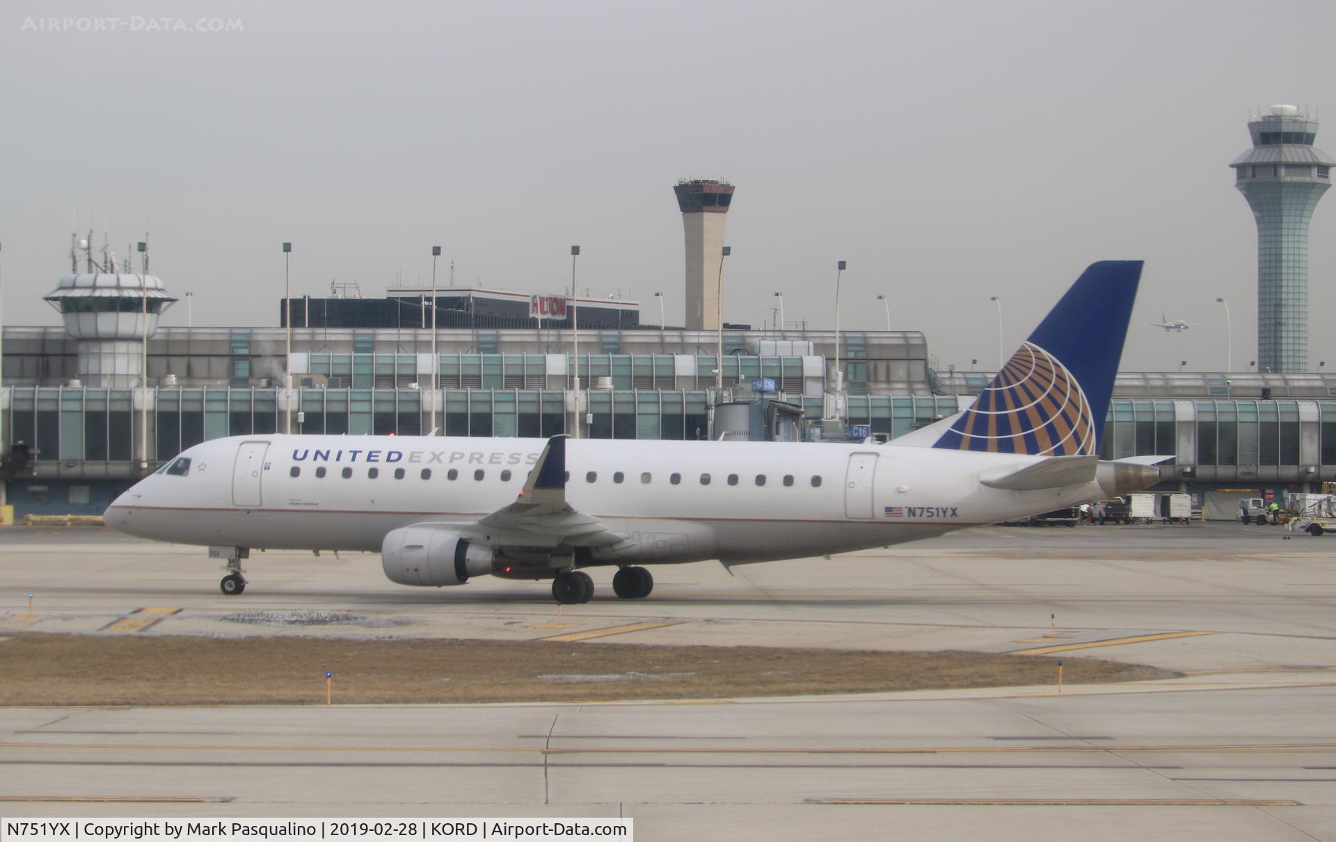 N751YX, 2017 Embraer 175LR (ERJ-170-200LR) C/N 17000688, ERJ-170-200LR