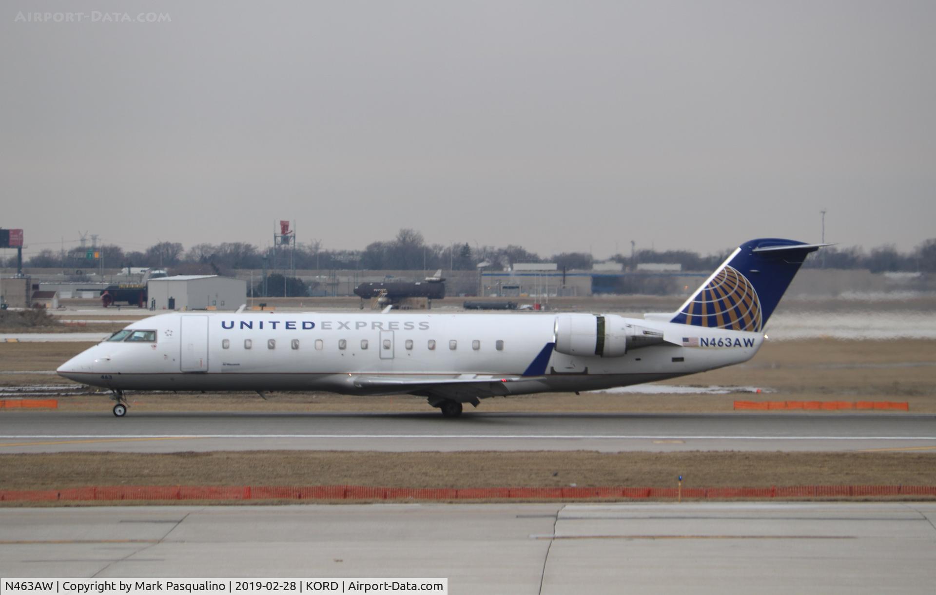 N463AW, 2003 Bombardier CRJ-200LR (CL-600-2B19) C/N 7878, CL-600-2B19