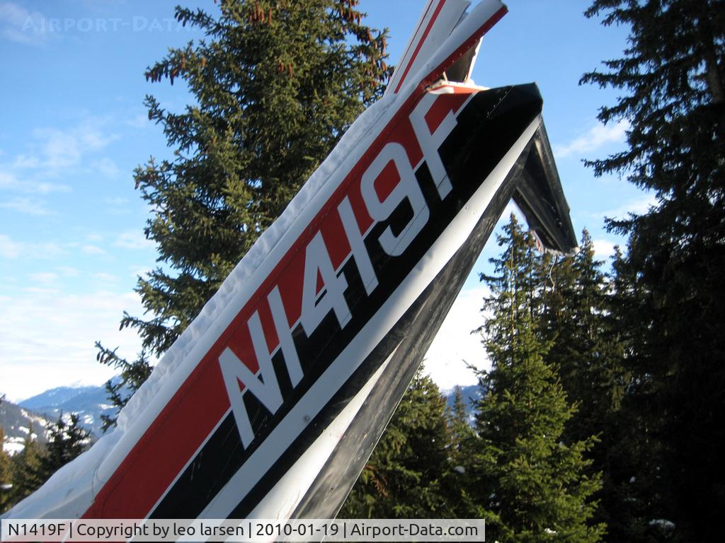 N1419F, 1966 Cessna 172H C/N 17254914, Searfaus Austria 19.1.2010