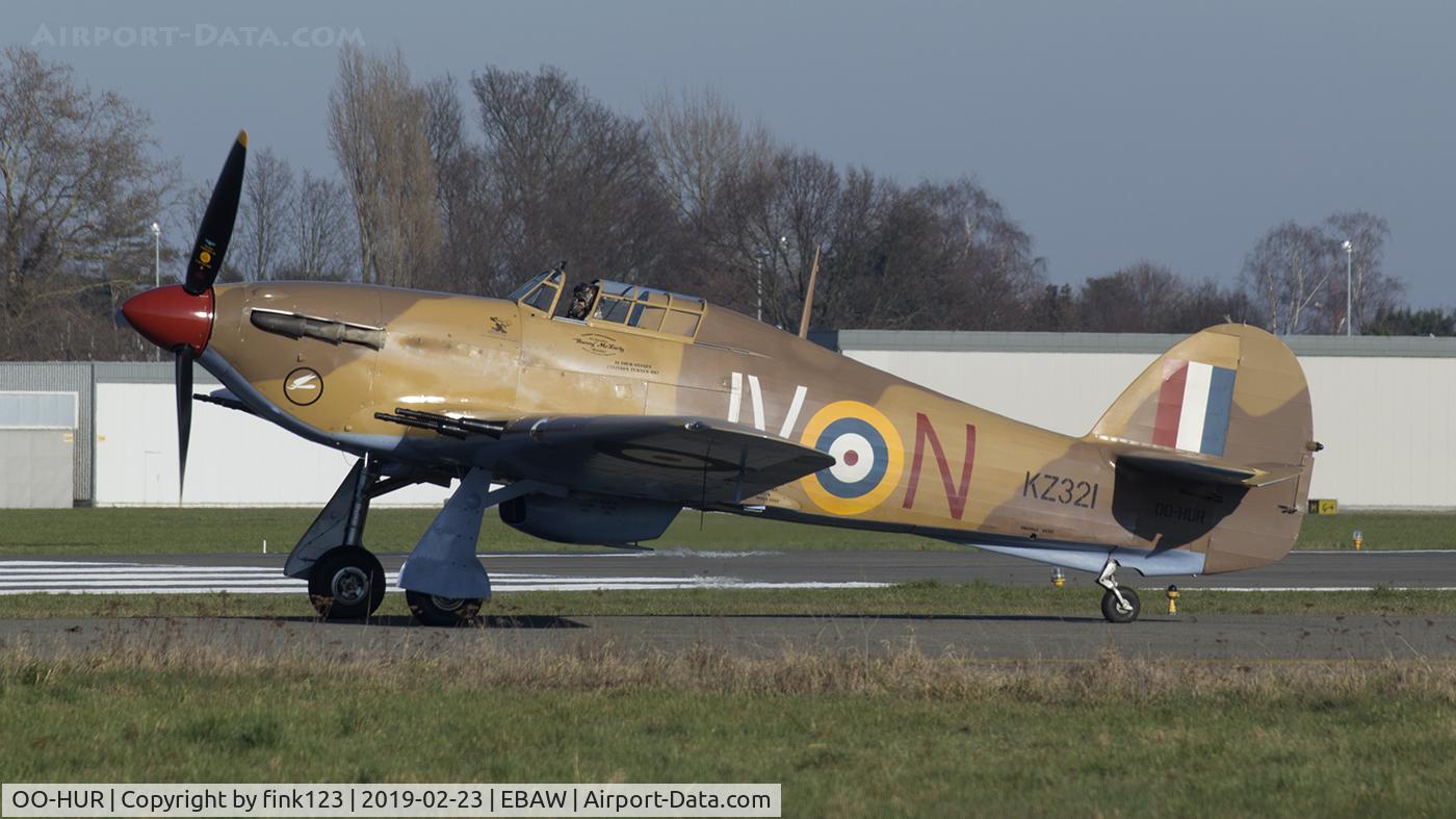 OO-HUR, 1943 Hawker Hurricane IV C/N KZ321, 