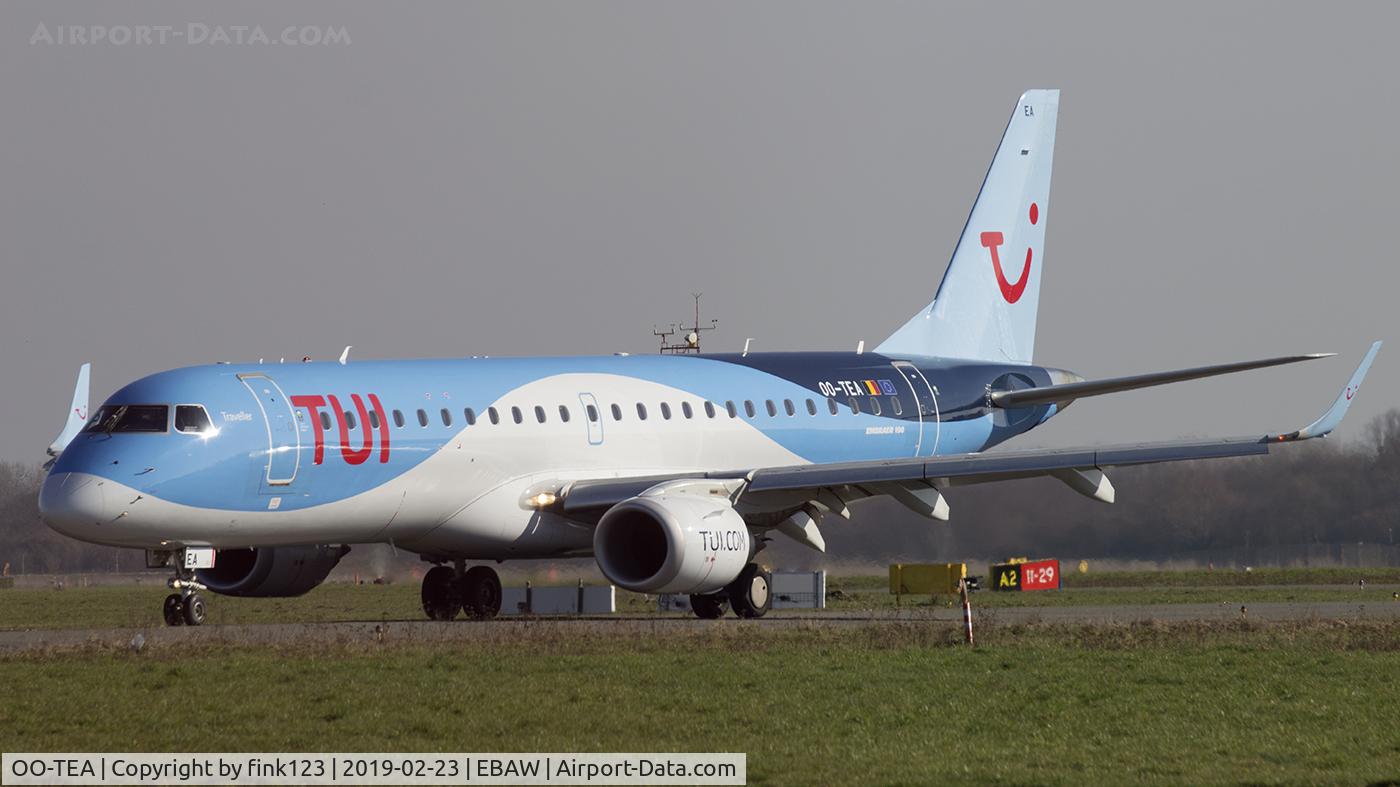 OO-TEA, 2014 Embraer 190LR (ERJ-190-100LR) C/N 19000665, 
