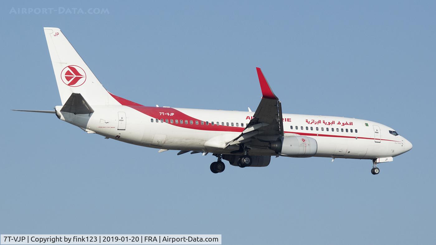 7T-VJP, 2001 Boeing 737-8D6 C/N 30208, 