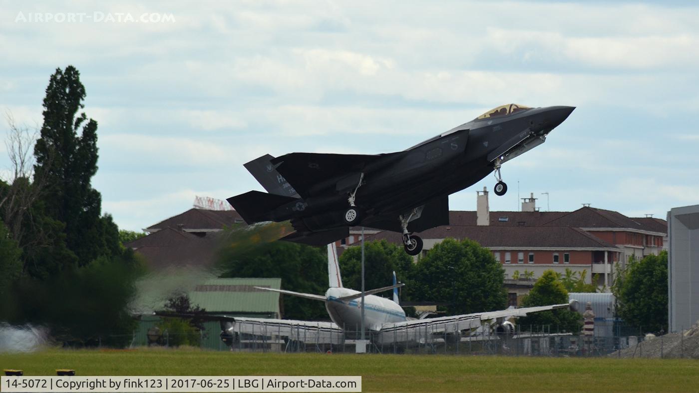 14-5072, 2014 Lockheed F35 C/N 7678696, 