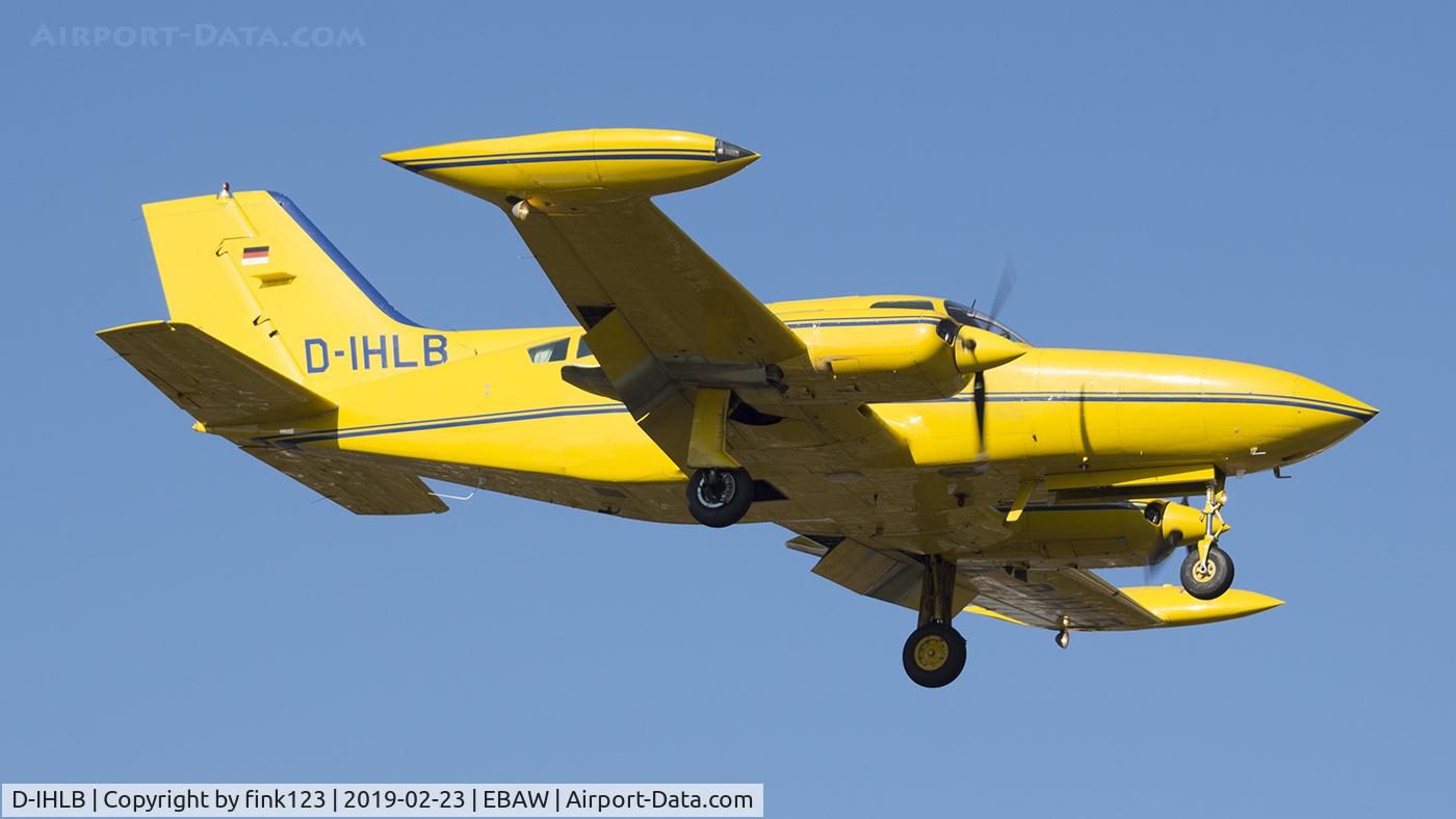 D-IHLB, 1978 Cessna 402B Businessliner C/N 402B1340, 