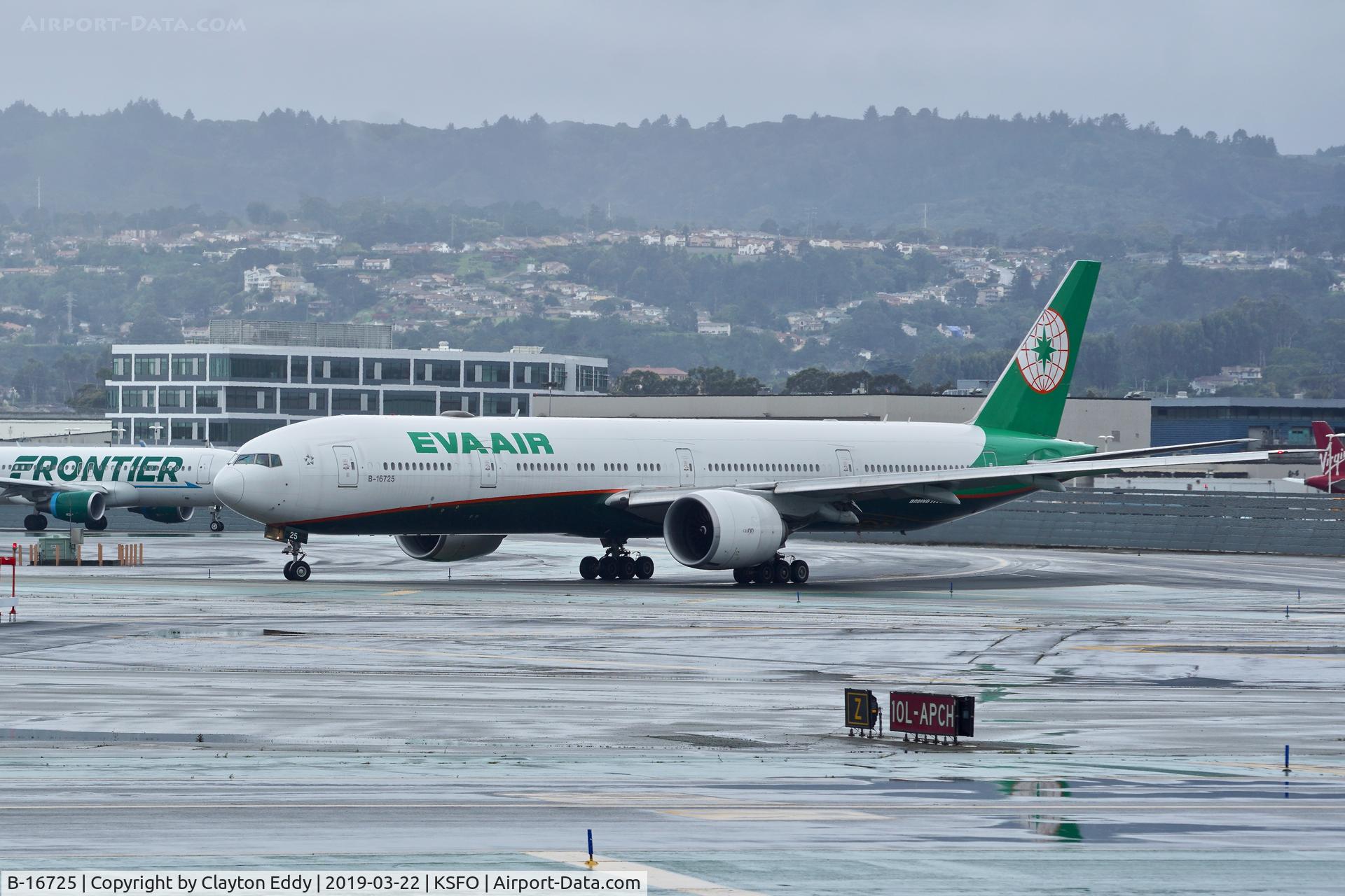 B-16725, 2015 Boeing 777-35E/ER C/N 44554, SFO 2019.