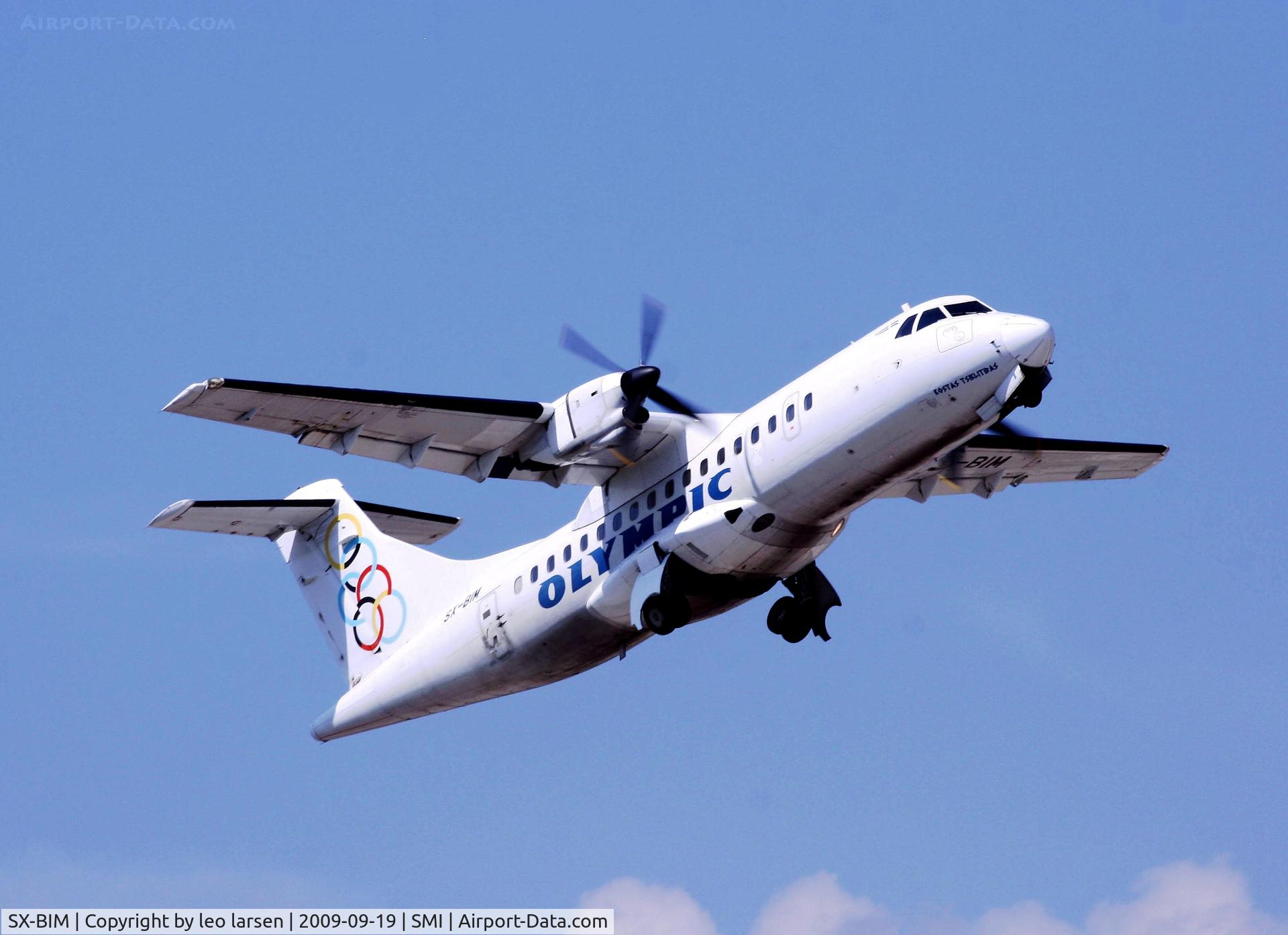 SX-BIM, 1992 ATR 42-320 C/N 337, Samos 19.9.2009