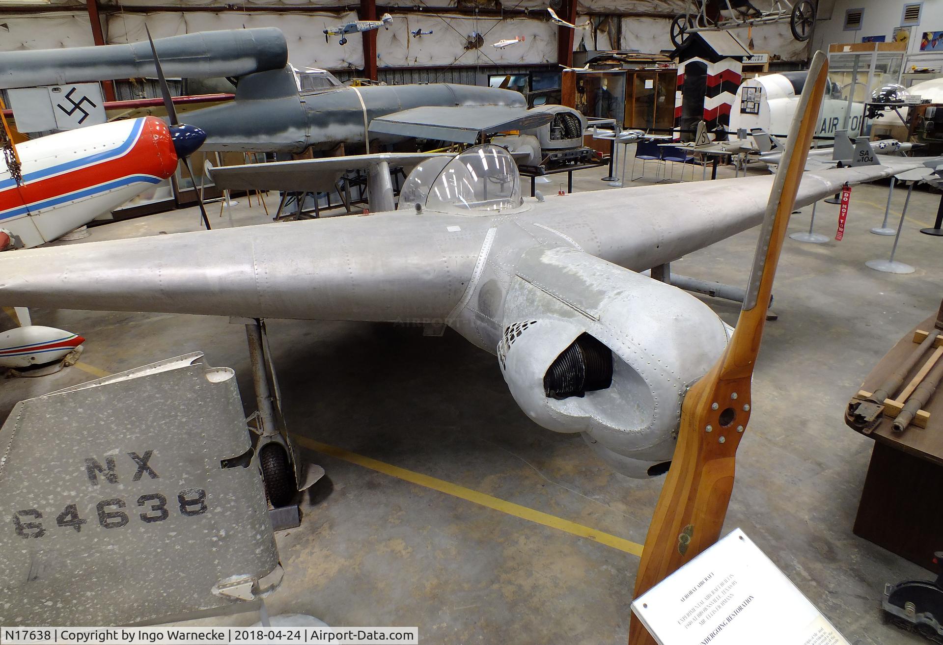 N17638, 1985 Eichman Ellis V AEROBAT III C/N 1003, Eichman Ellis Aerobat III at the Texas Air Museum at Stinson Field, San Antonio TX