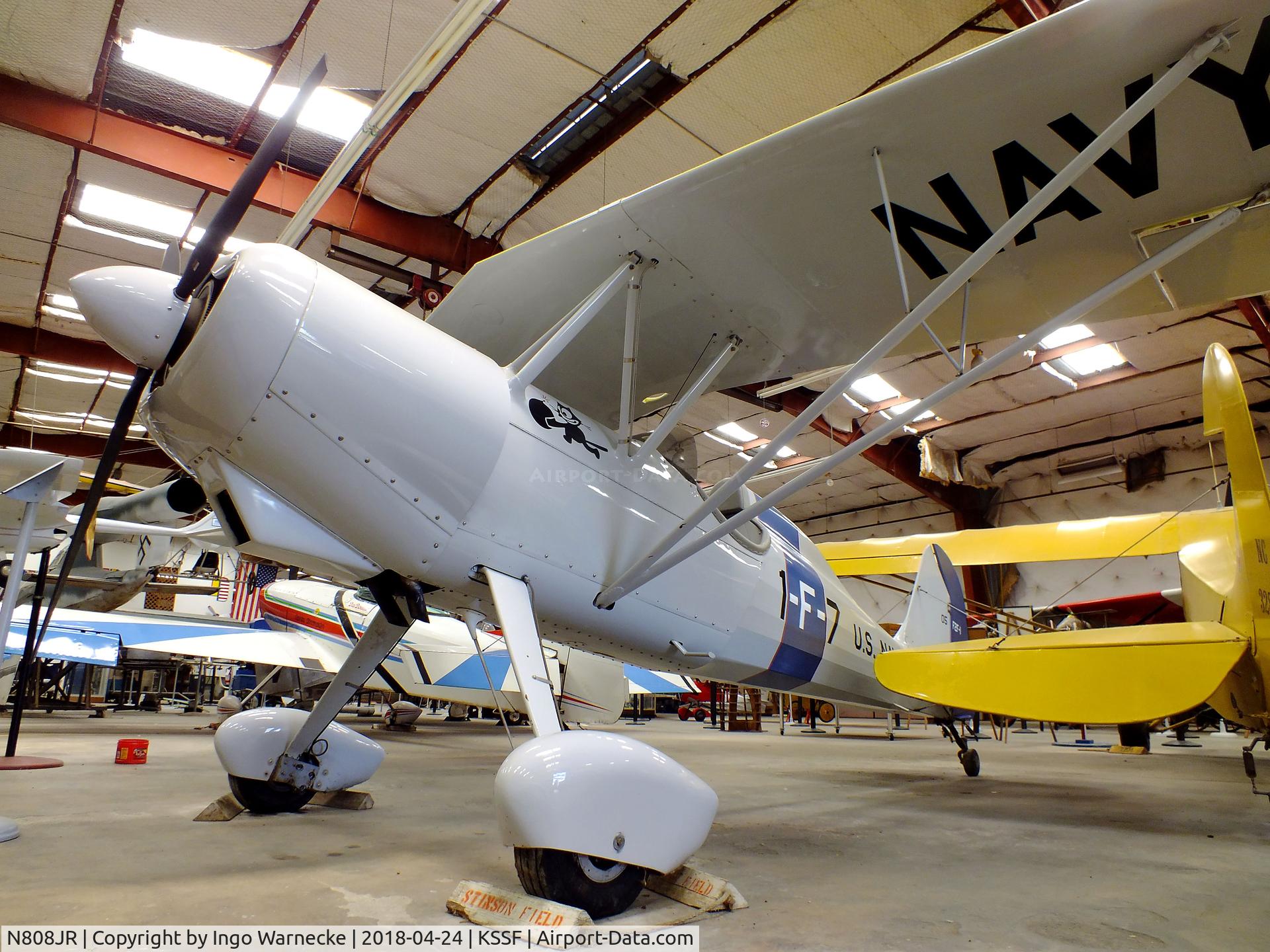N808JR, Stolp SA-500 Starlet C/N 84, Stolp / Greendale SA-500 Starlet at the Texas Air Museum at Stinson Field, San Antonio TX