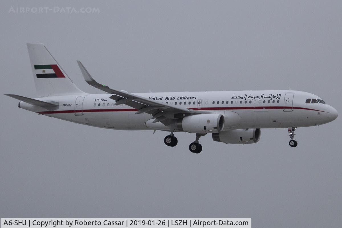 A6-SHJ, 2015 Airbus A320-232XL Prestige C/N 6659, World Economic Forum 2019