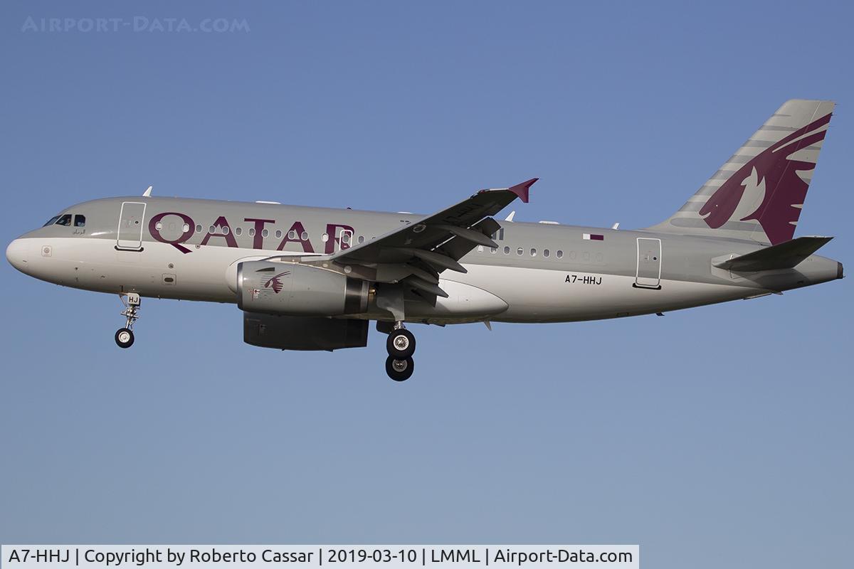 A7-HHJ, 2000 Airbus A319-133XCJ C/N 1335, Runway 31