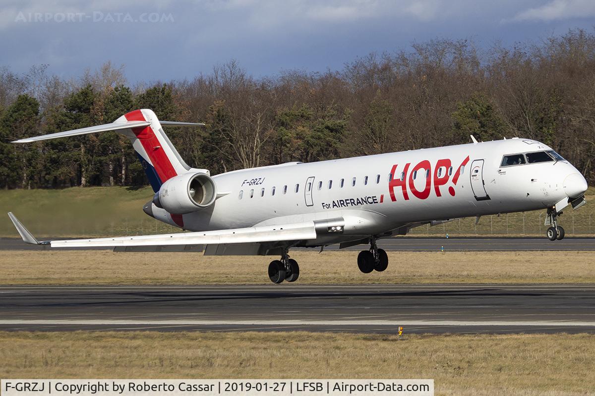 F-GRZJ, Canadair CRJ-702 (CL-600-2C10) Regional Jet C/N 10096, Basel - Mulhouse