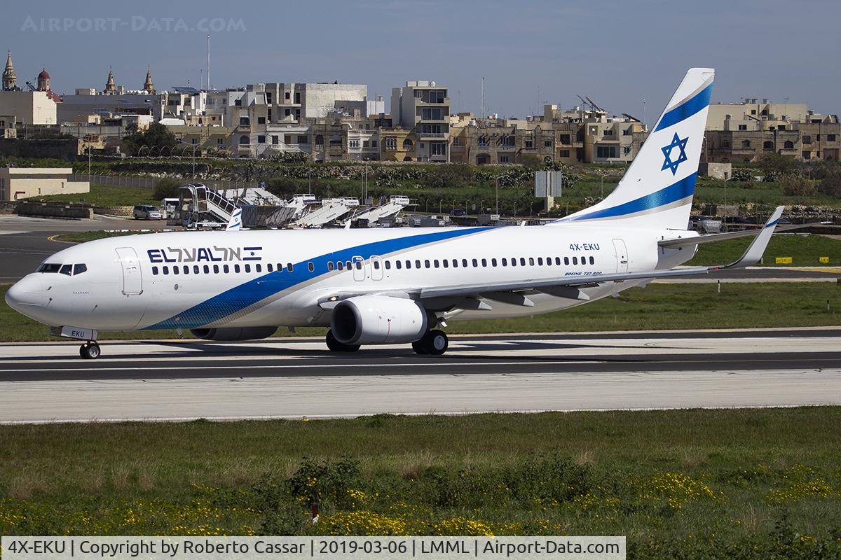 4X-EKU, 2006 Boeing 737-8Z9 C/N 33834, Runway 13