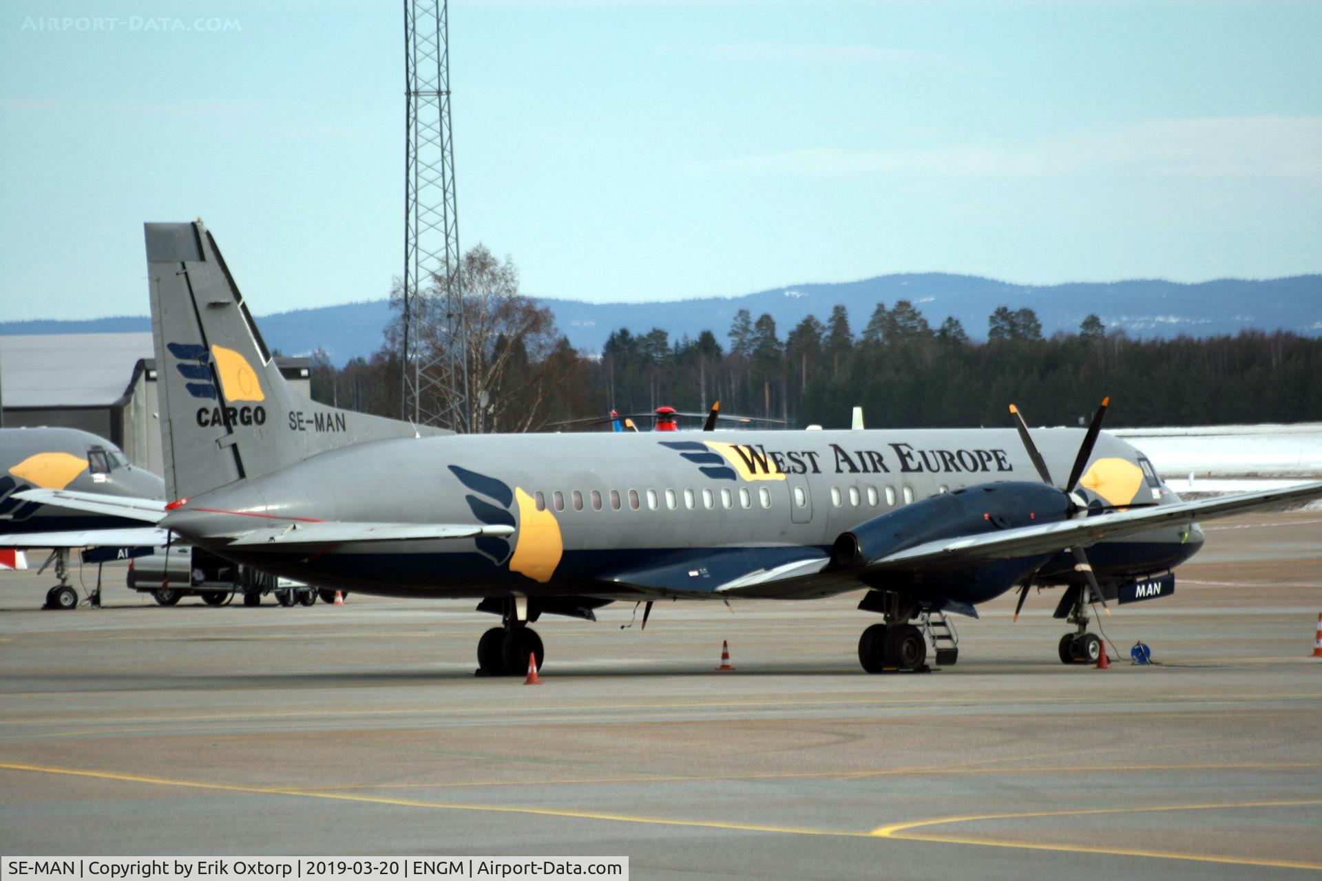 SE-MAN, 1988 British Aerospace ATP C/N 2006, SE-MAN in OSL