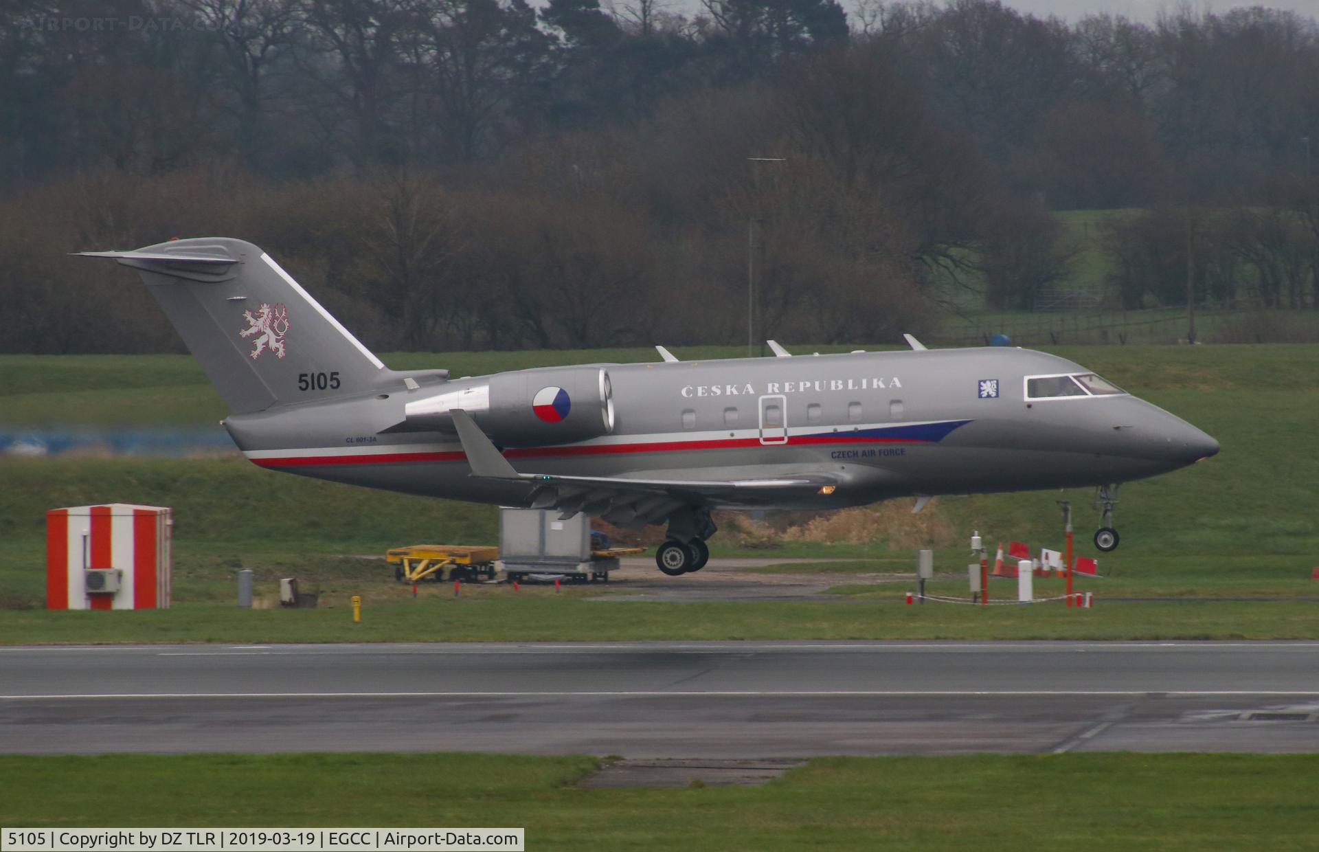 5105, 1999 Bombardier Challenger 601-3A (CL-600-2B16) C/N 5105, CZECH AIR FORCE