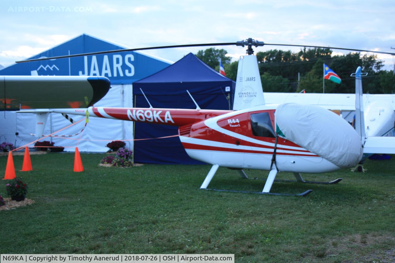 N69KA, 2002 Robinson R44 C/N 1182, 2002 Robinson R44, c/n: 1182