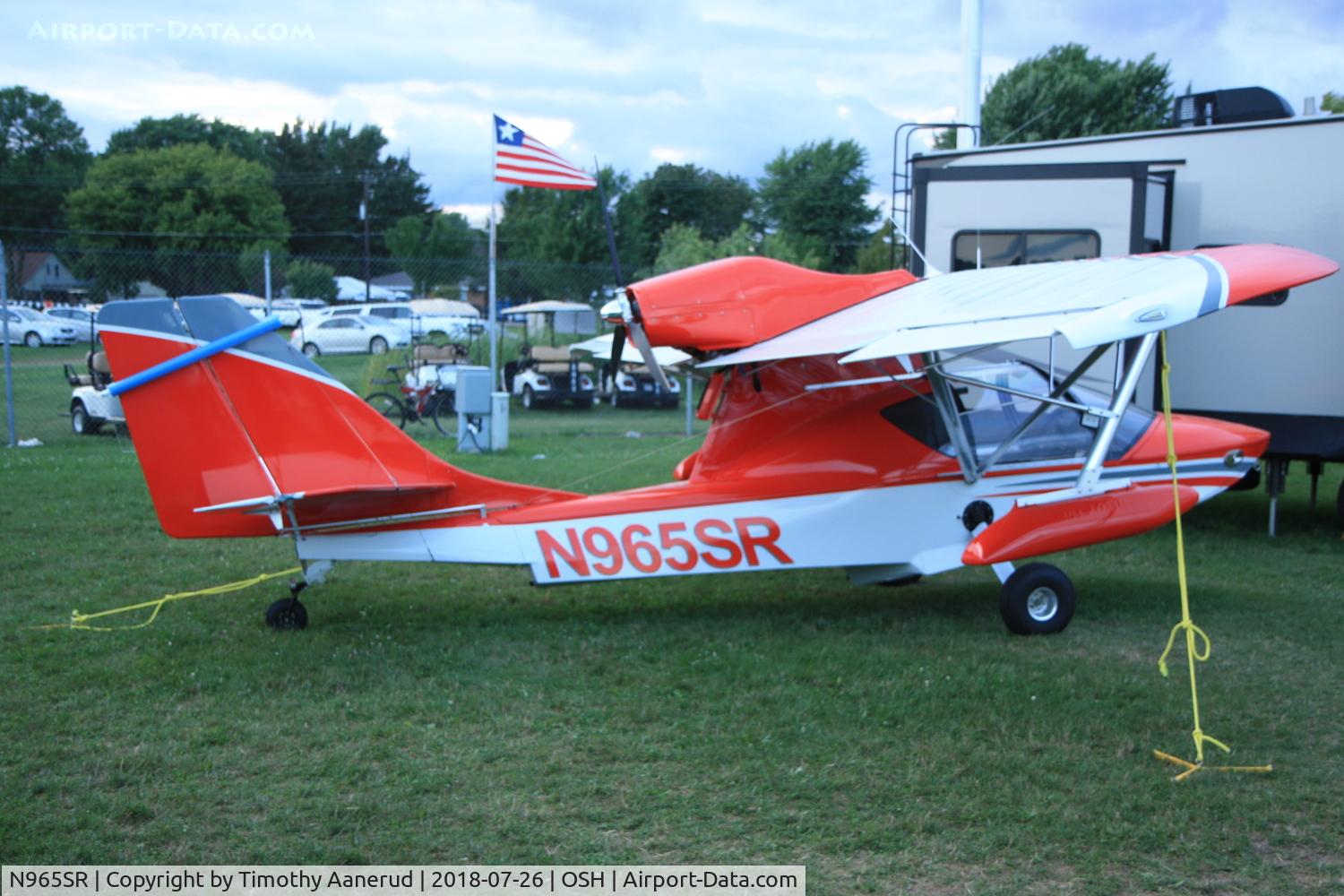 N965SR, 2018 Progressive Aerodyne SeaRey LSA C/N 1080, 2018 PROGRESSIVE AERODYNE INC SEAREY LSA, c/n: 1080