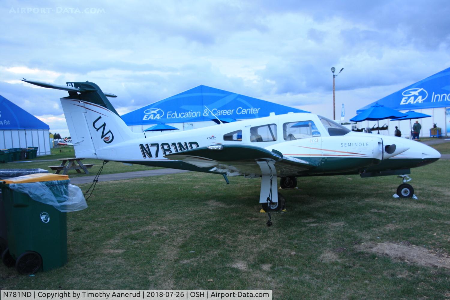 N781ND, 2016 Piper PA-44-180 Seminole C/N 4496395, 2016 PIPER AIRCRAFT INC PA-44-180, c/n: 4496395