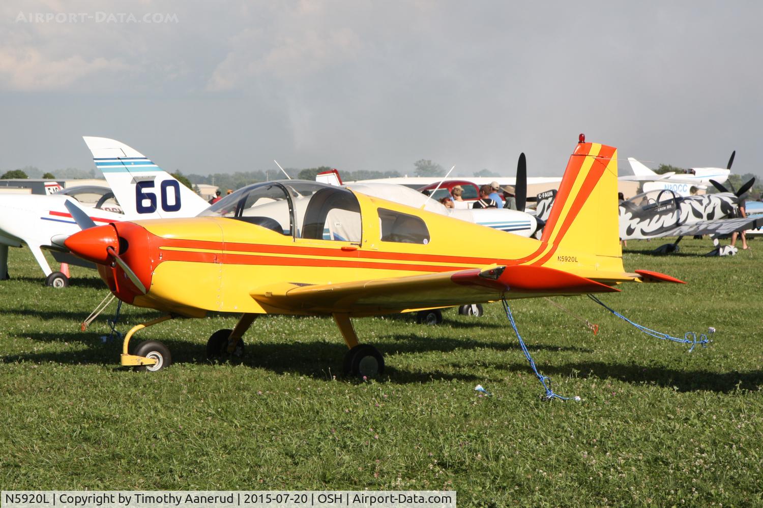 N5920L, 1969 American AA-1 Yankee C/N AA1-0220, 1969 American AA-1, c/n: AA1-0220