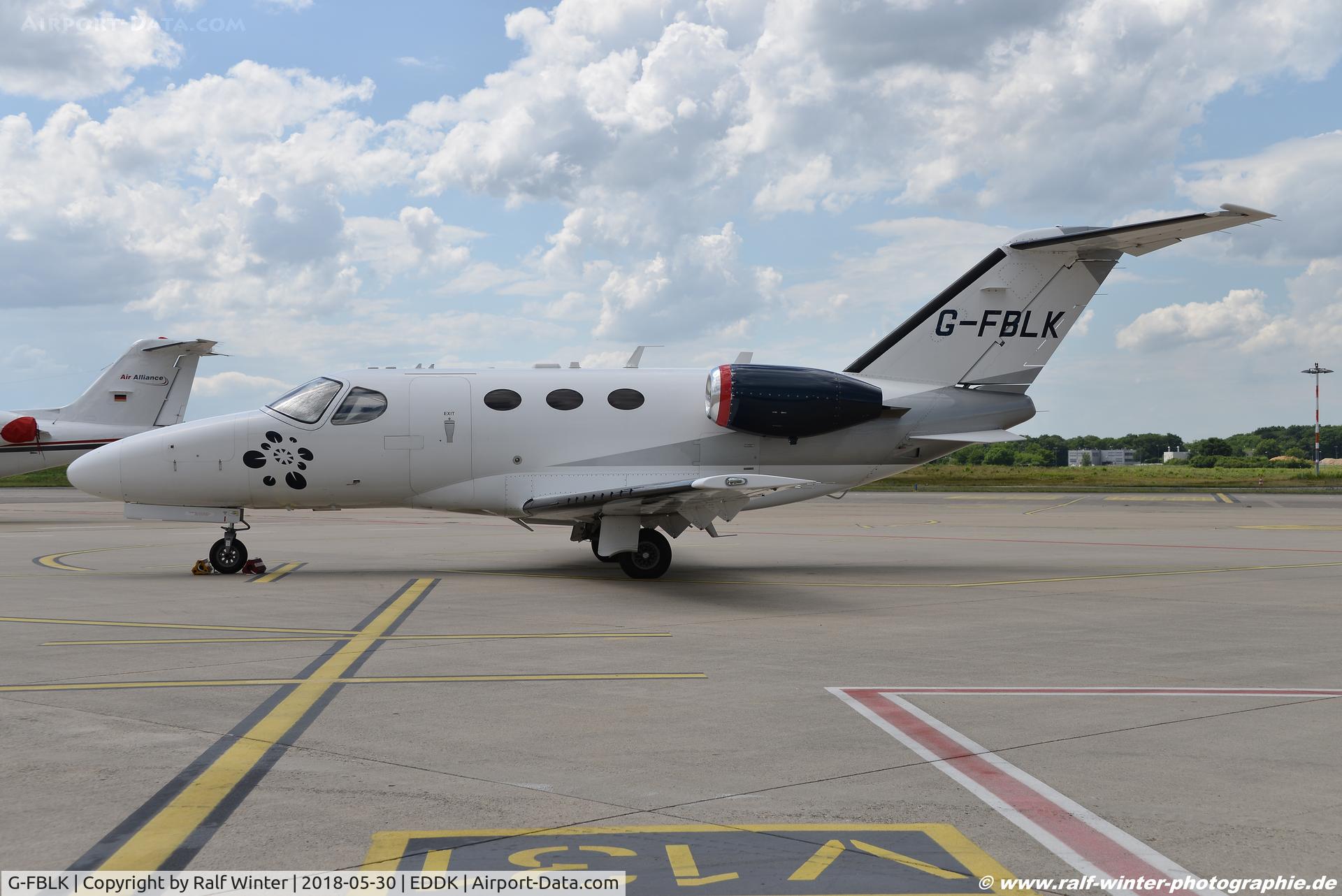 G-FBLK, 2007 Cessna 510 Citation Mustang Citation Mustang C/N 510-0027, Cessna 510 Citation Mustang - VIP TAG Aviation UK - 510-0027 - G-FBLK - 30.05.2018 - CGN