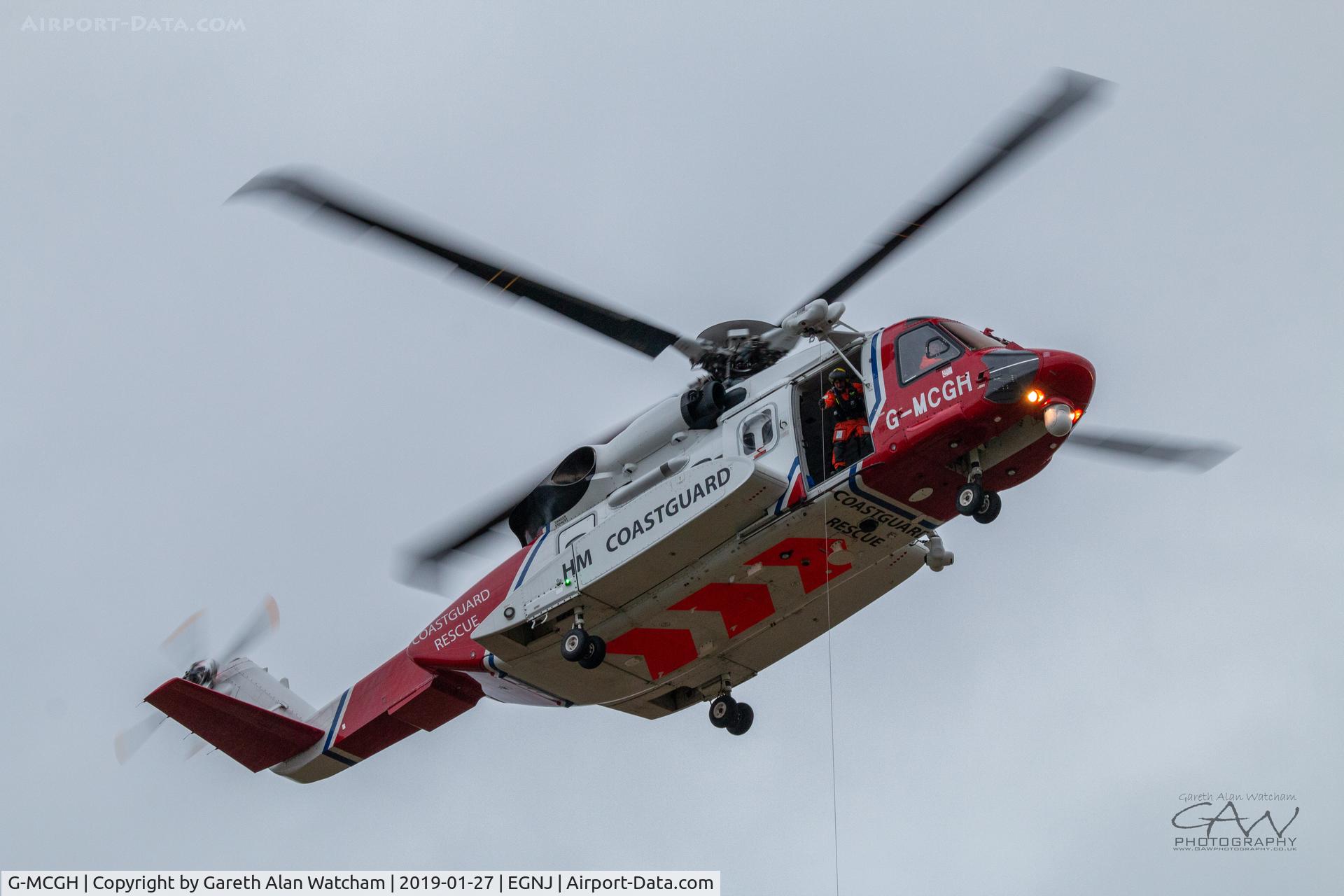 G-MCGH, 2014 Sikorsky S-92A C/N 920234, G-MCGH Winch training