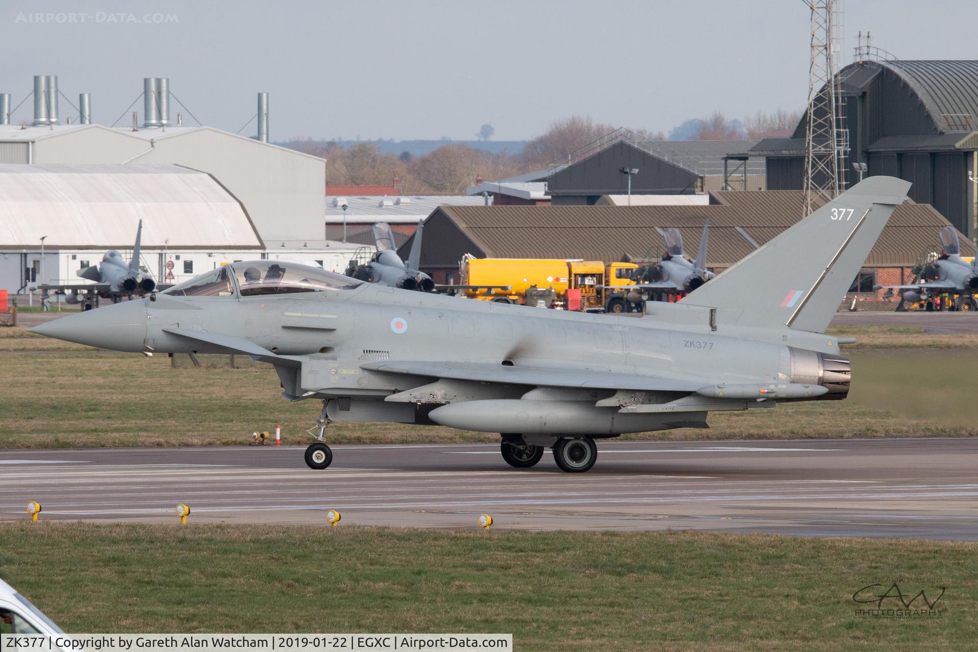 ZK377, 2016 Eurofighter EF-2000 Typhoon FGR.4 C/N BS138, Typhoon operating out of RAF Coningsby
