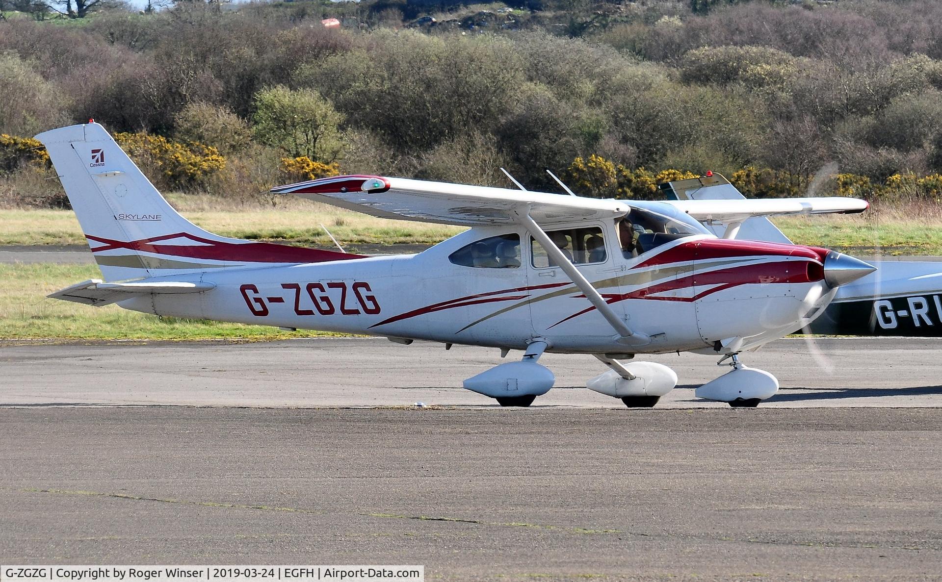 G-ZGZG, 2007 Cessna 182T Skylane C/N 18282036, Visiting Skylane.