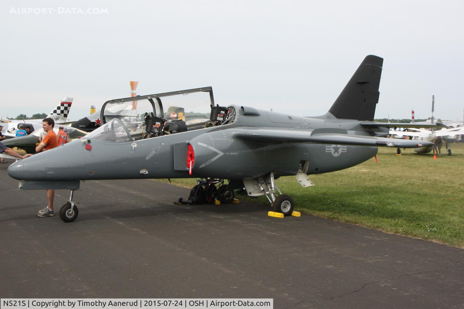 N521S, SIAI-Marchetti S-211 C/N 032/02-021, SIAI-Marchetti S-211, c/n: 032/02-021