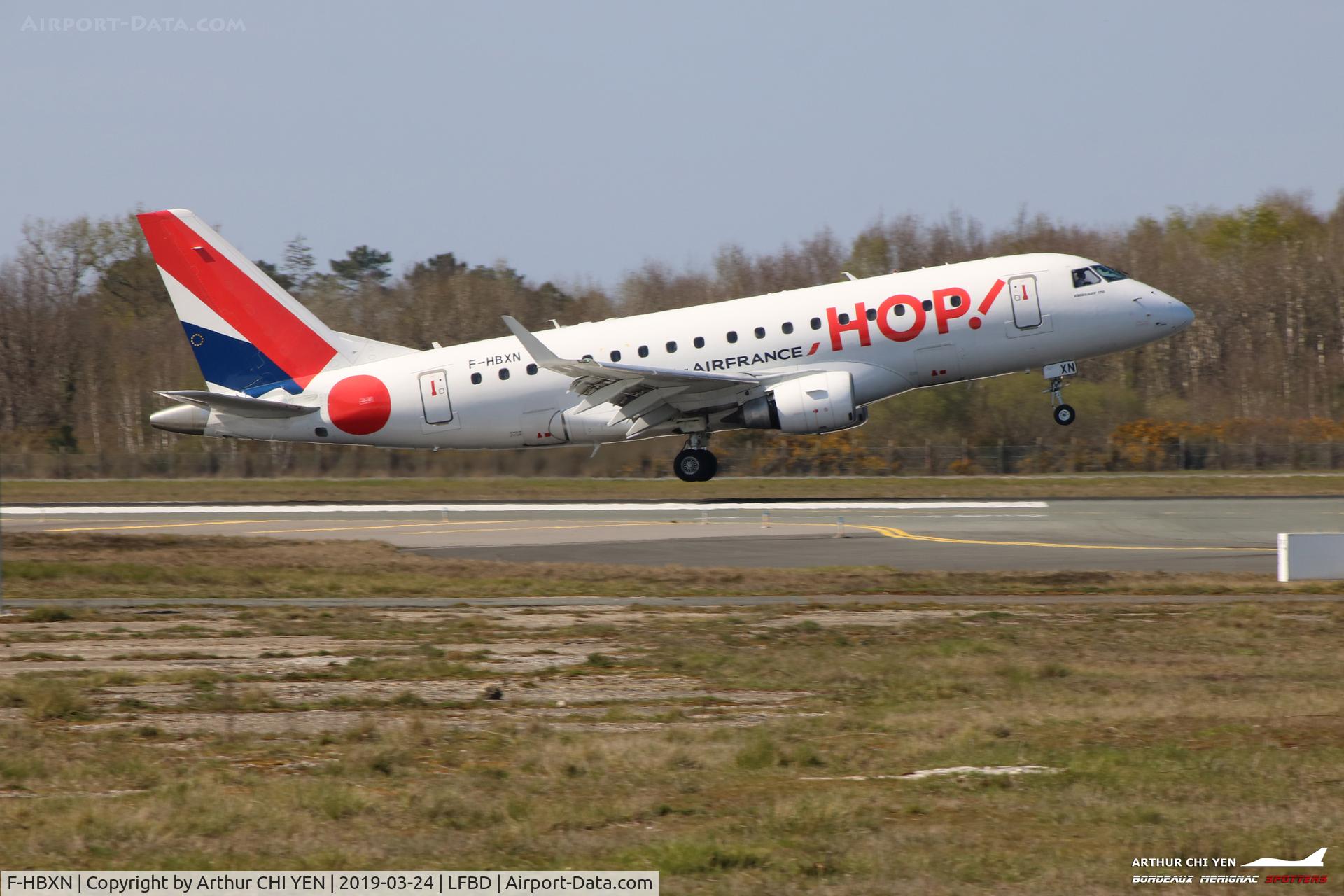 F-HBXN, 2003 Embraer 170LR (ERJ-170-100LR) C/N 17000011, Flight A53213 from Rome Fiumicino.