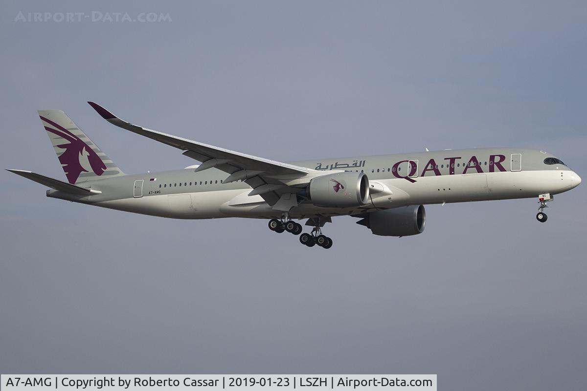 A7-AMG, 2018 Airbus A350-941 C/N 207, Zurich Kloten