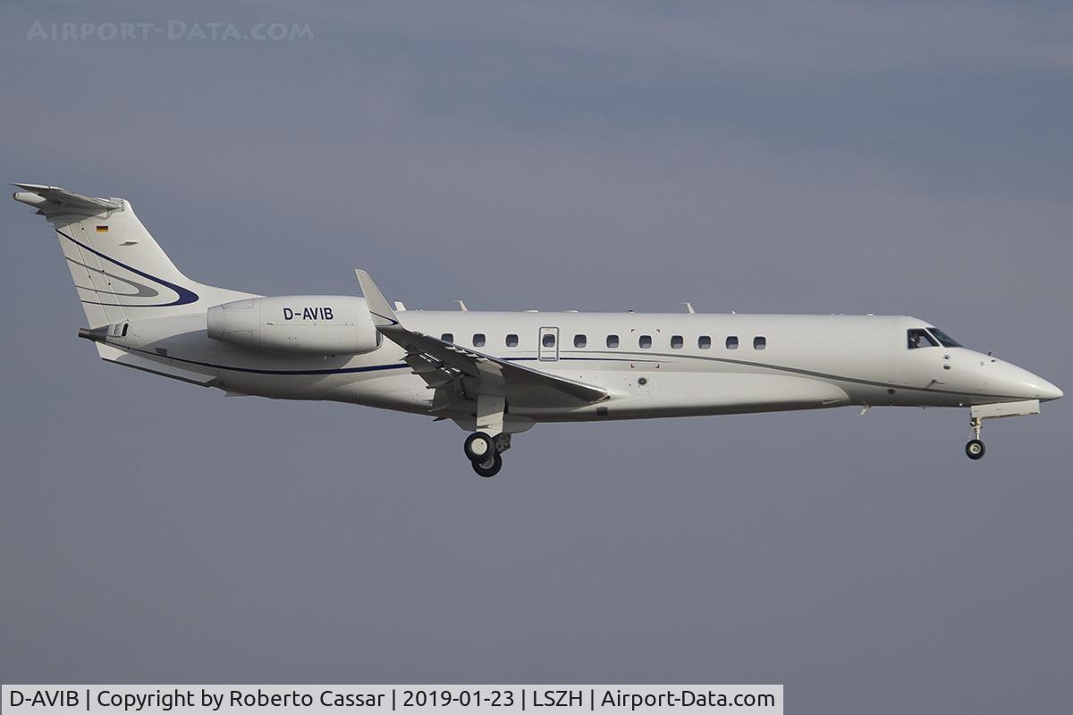 D-AVIB, 2009 Embraer EMB-135BJ Legacy C/N 14501109, Zurich Kloten