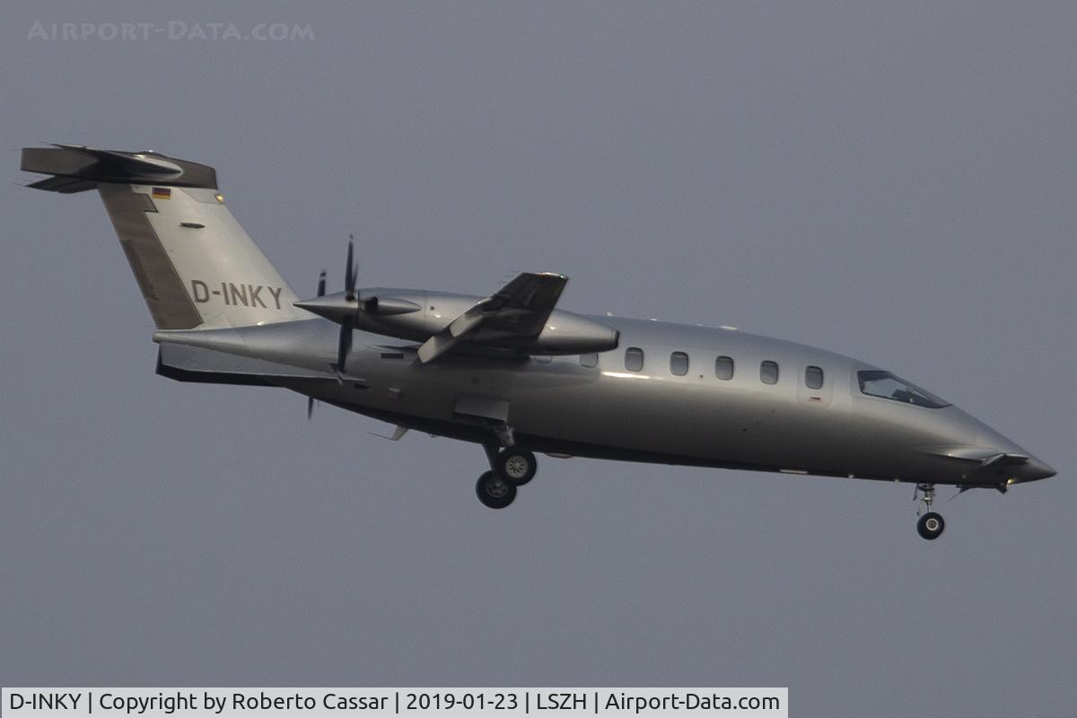 D-INKY, 2008 Piaggio P-180 Avanti C/N 1162, Zurich Kloten