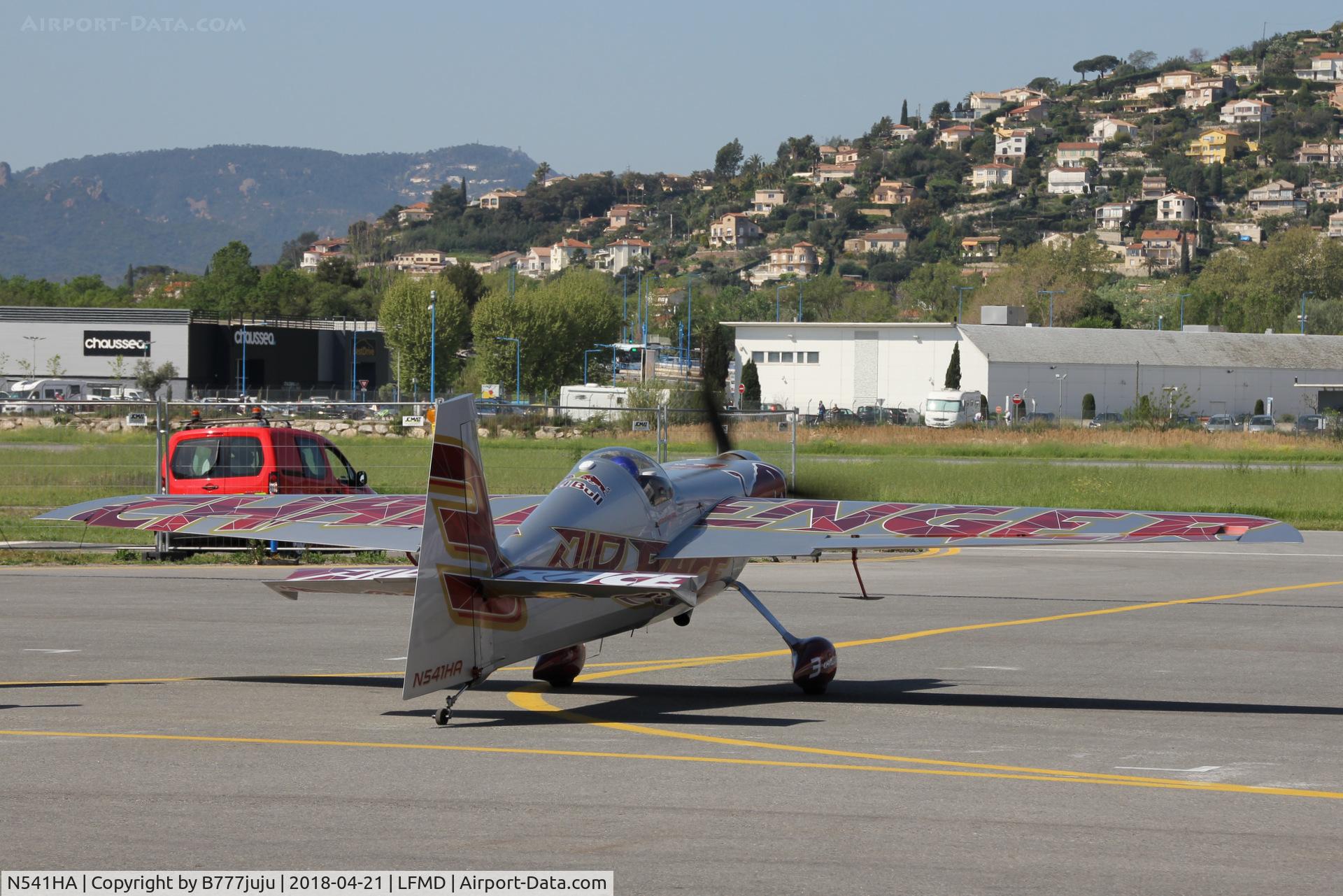 N541HA, 2008 Zivko Edge 540 C/N 0041A, Red Bull Air Race Cannes 2018