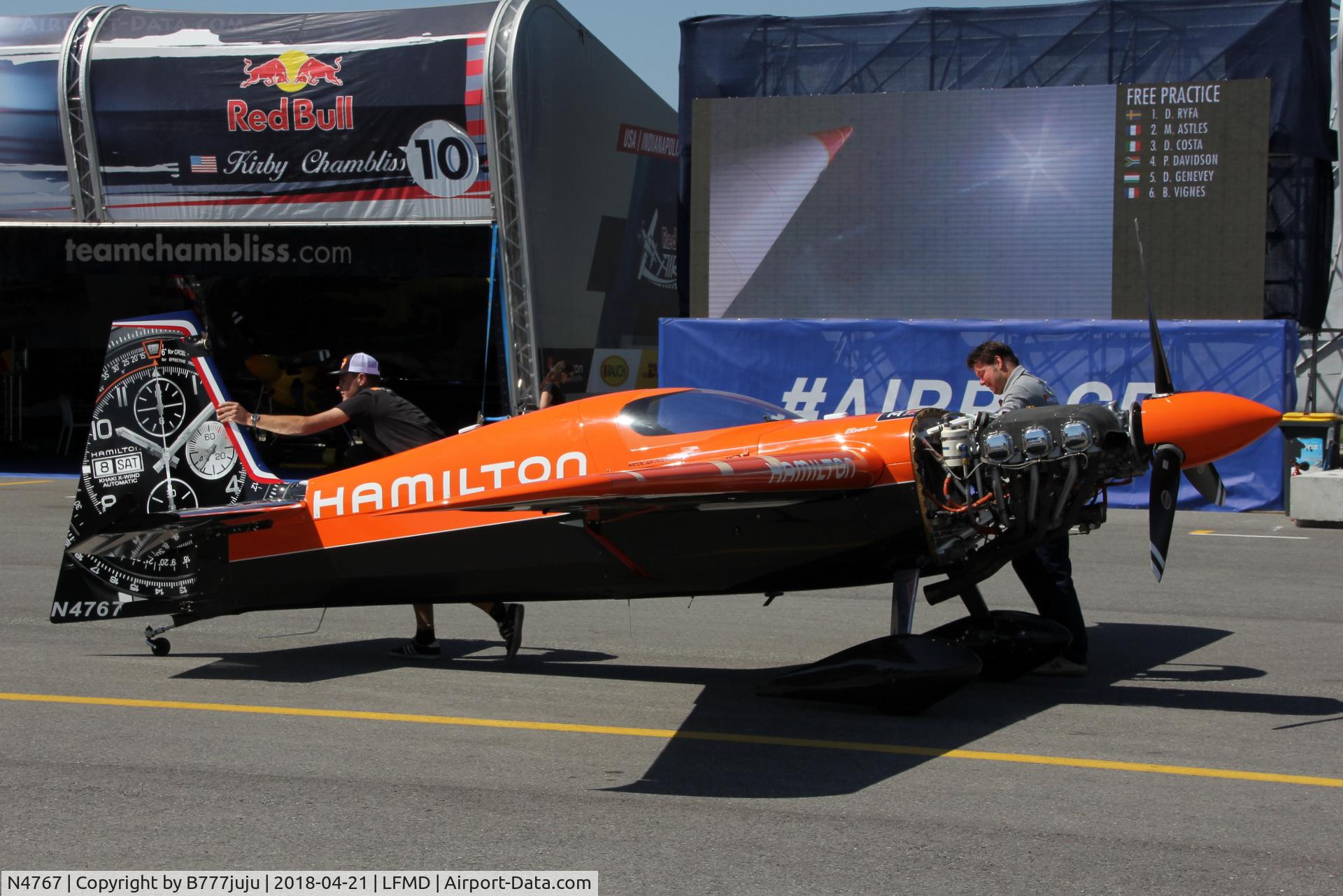 N4767, Zivko Edge 540 C/N 0045, Red Bull Air Race Cannes 2018