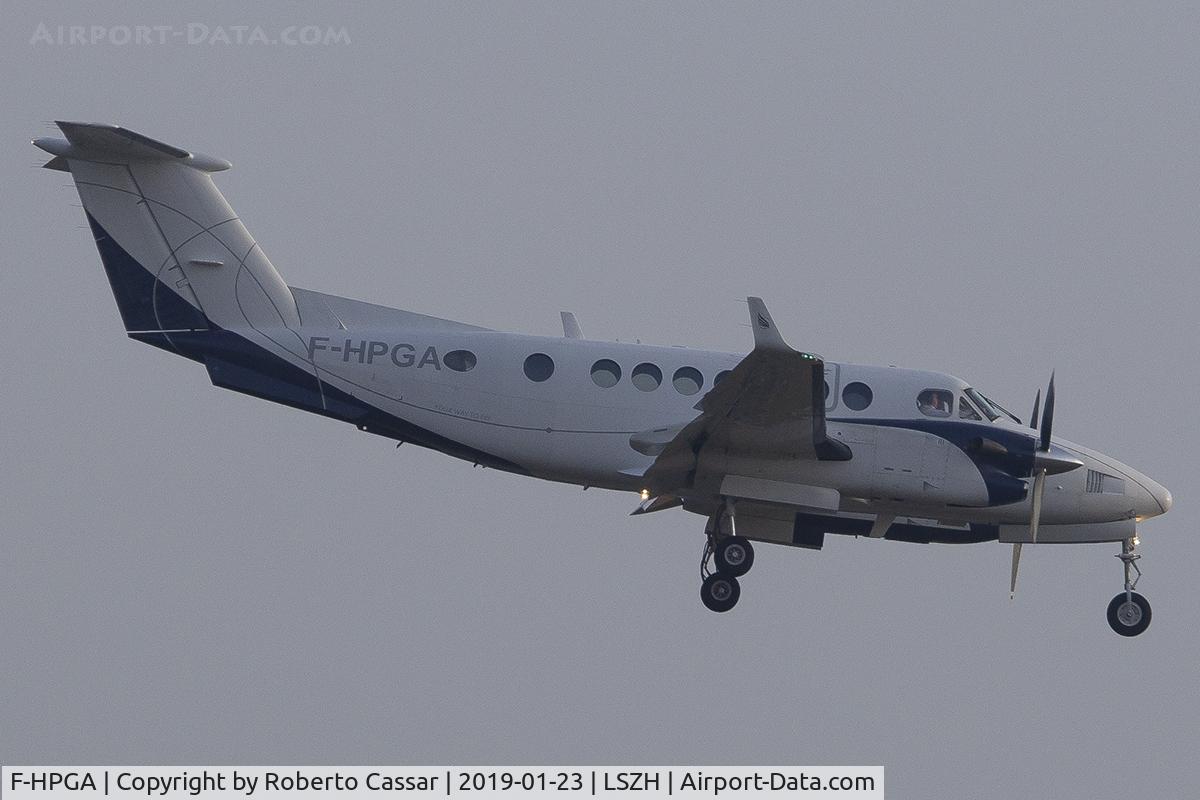 F-HPGA, 2011 Hawker Beechcraft 350 King Air (B300) C/N FL-120, Zurich Kloten