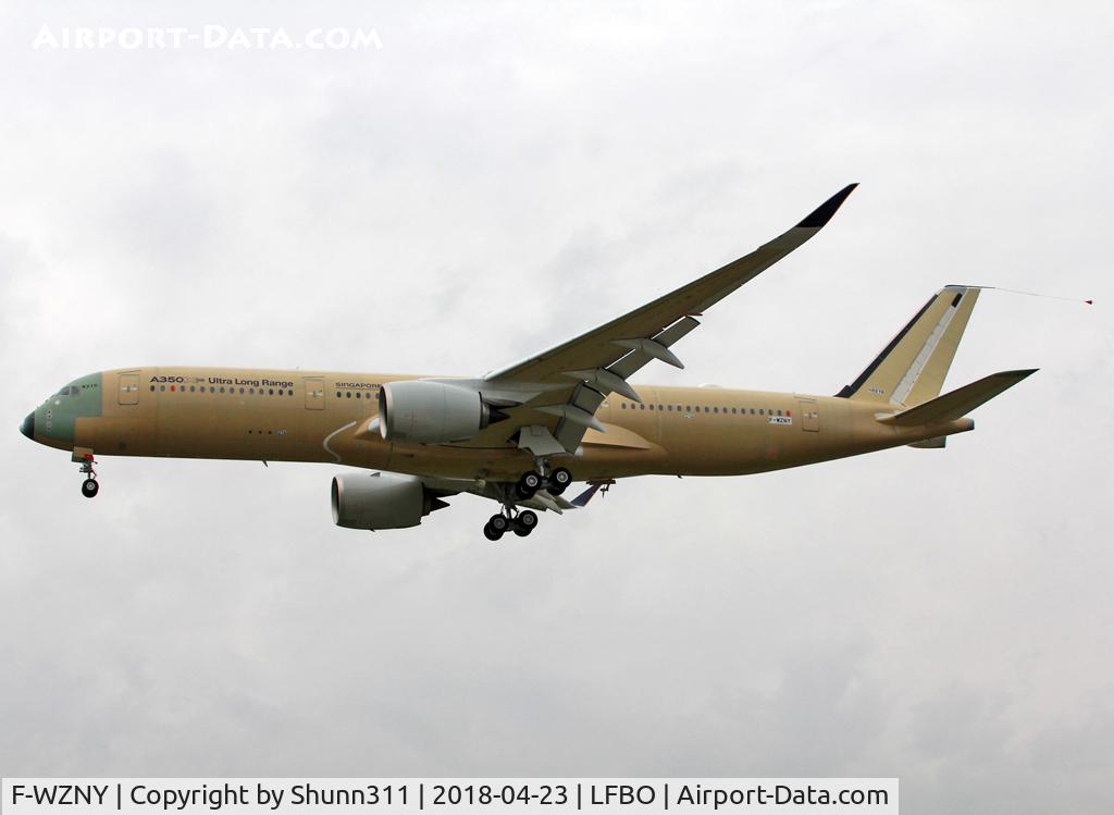 F-WZNY, 2018 Airbus A350-941 ULR C/N 216, C/n 0216 - For Singapore Airlines - First A350-900ULR produced