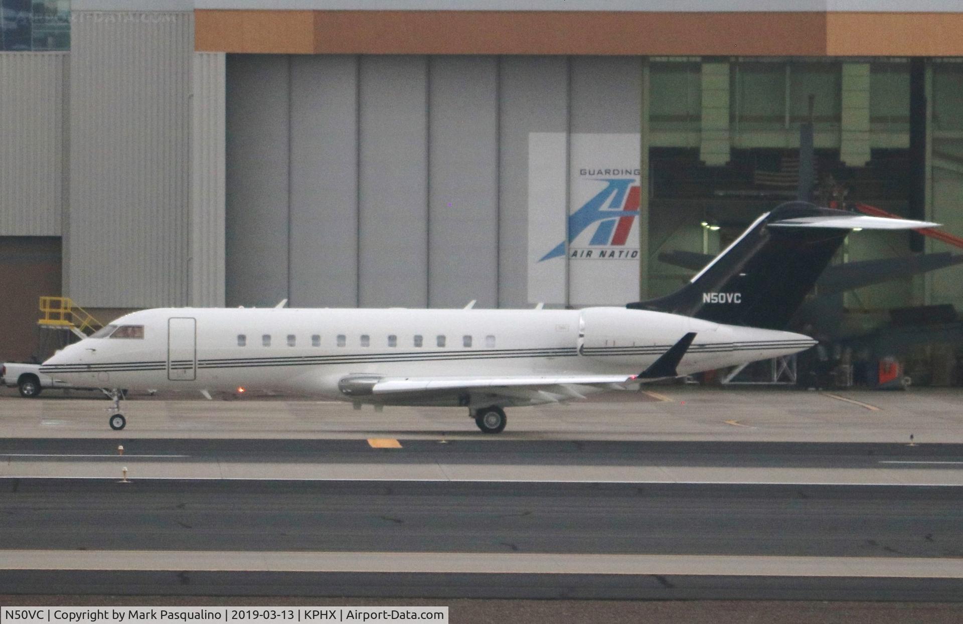N50VC, 2013 Bombardier BD-700-1A11 Global 5000 C/N 9539, Global 5000