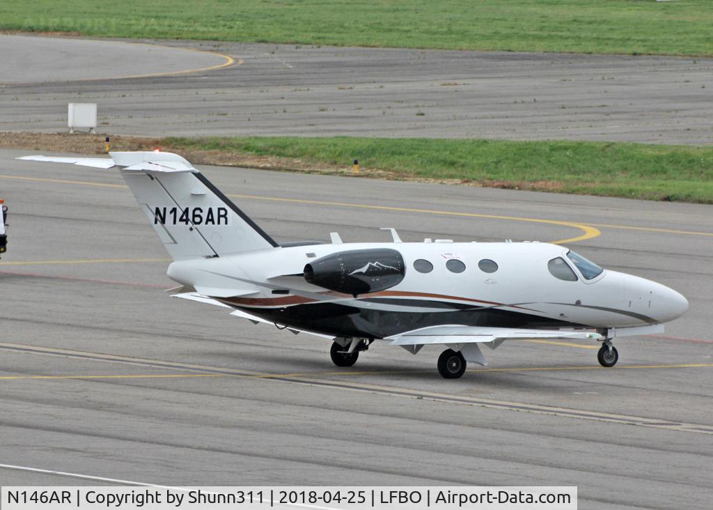 N146AR, 2012 Cessna 510 Citation Mustang C/N 510-0413, Parked at the General Aviation area...