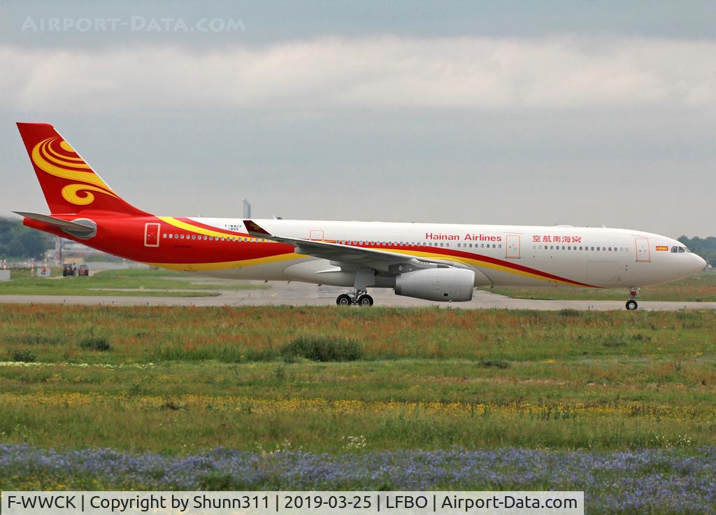 F-WWCK, 2018 Airbus A330-343 C/N 1855, C/n 1855 - To be B-1048