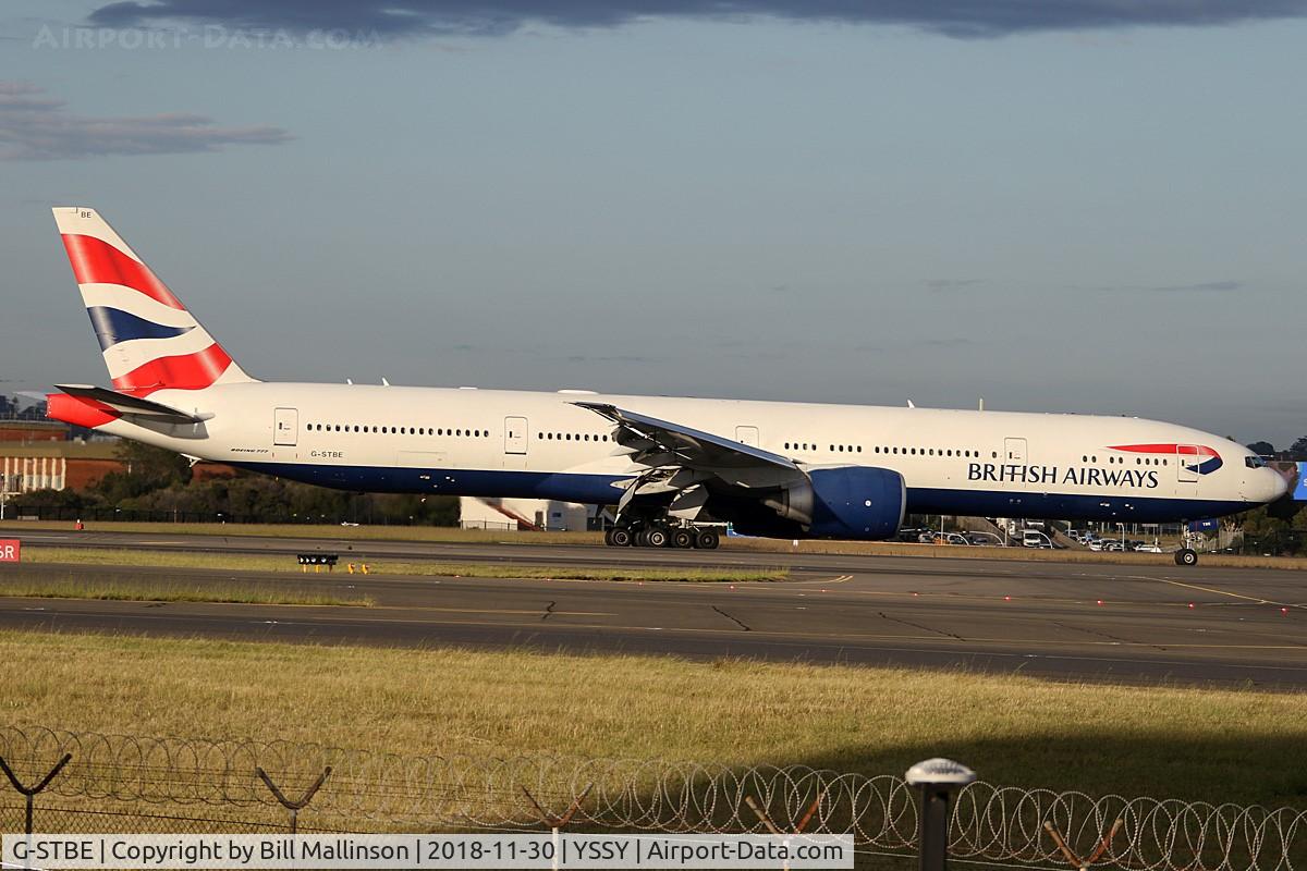G-STBE, 2011 Boeing 777-36N/ER C/N 38696, taxiing