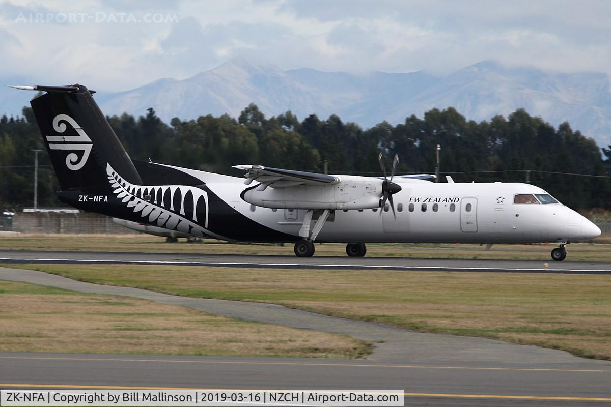 ZK-NFA, 2008 De Havilland Canada DHC-8-311 Dash 8 C/N 659, taxiing