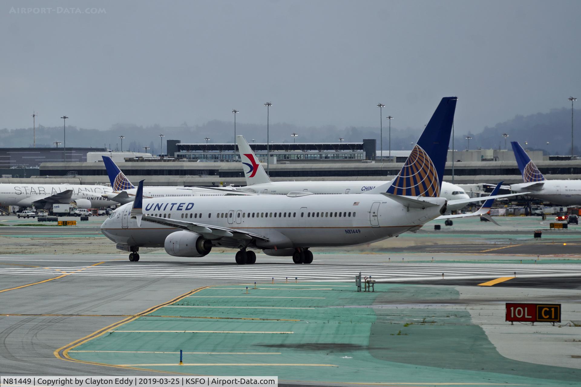 N81449, 2009 Boeing 737-924/ER C/N 31651, SFO 2019.