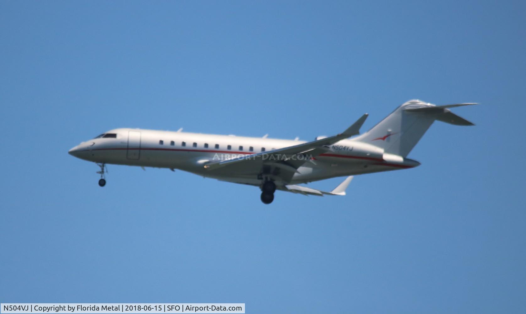 N504VJ, 2013 Bombardier BD-700-1A11 Global 5000 C/N 9566, Global 5000