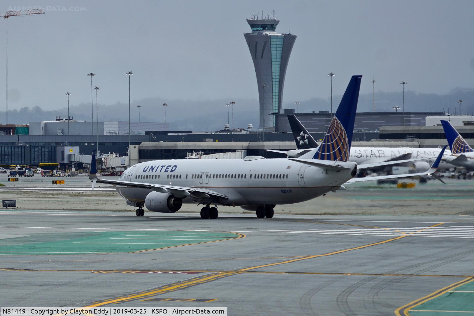N81449, 2009 Boeing 737-924/ER C/N 31651, SFO 2019.