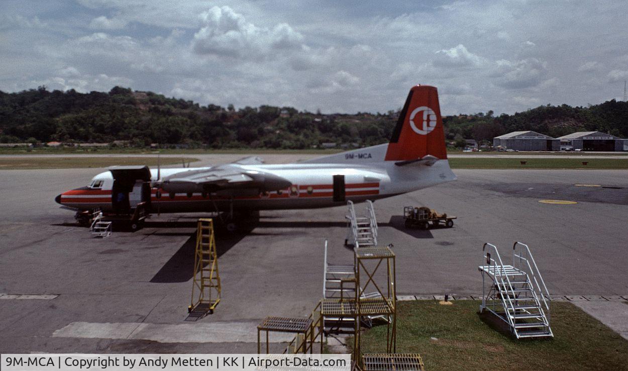 9M-MCA, 1971 Fokker F-27-500 Friendship C/N 10455, Somewhere in North Borneo (Sabah or Sarawak) early February or March 1979
