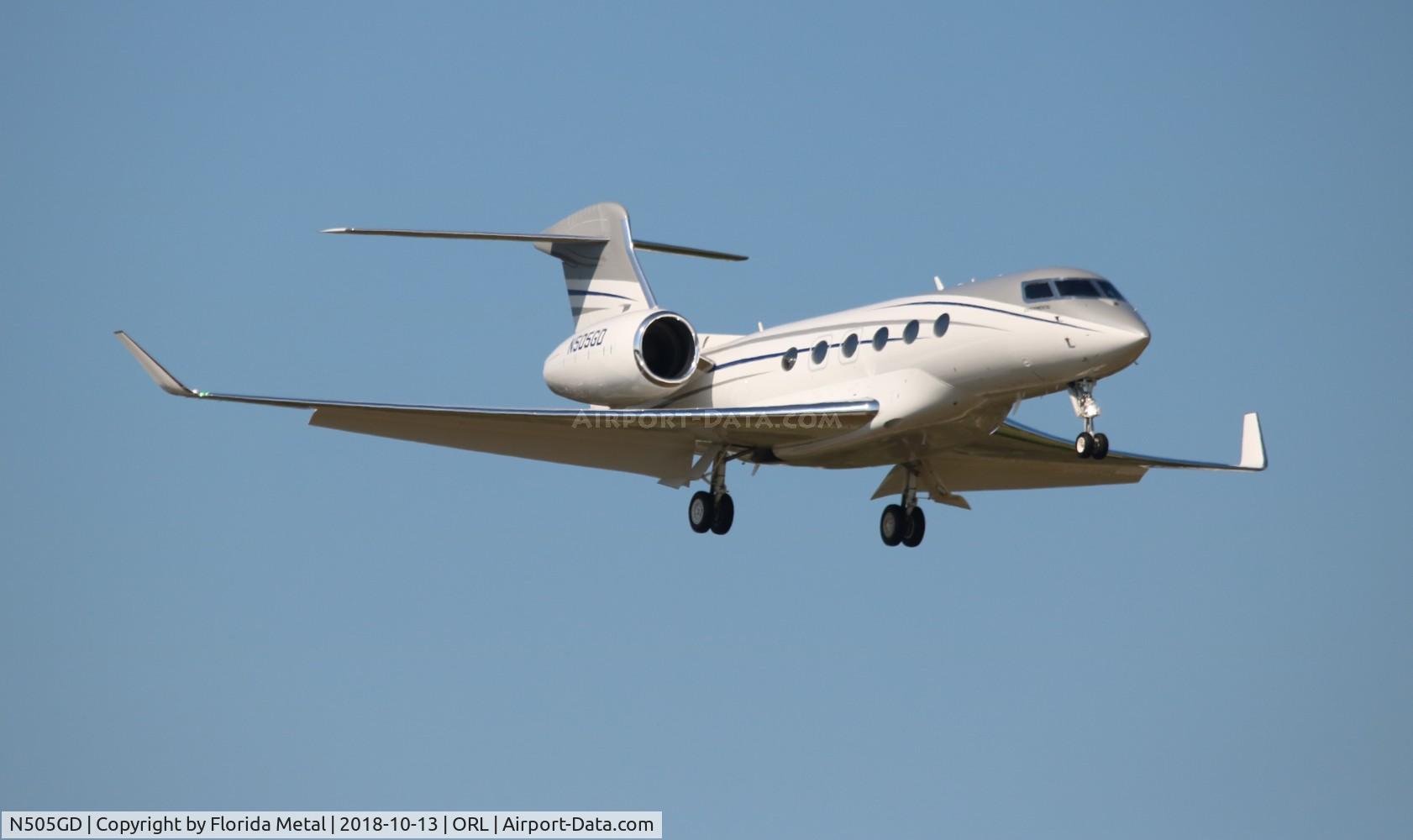 N505GD, 2016 Gulfstream Aerospace GVII-G500 C/N 72005, Gulfstream G500