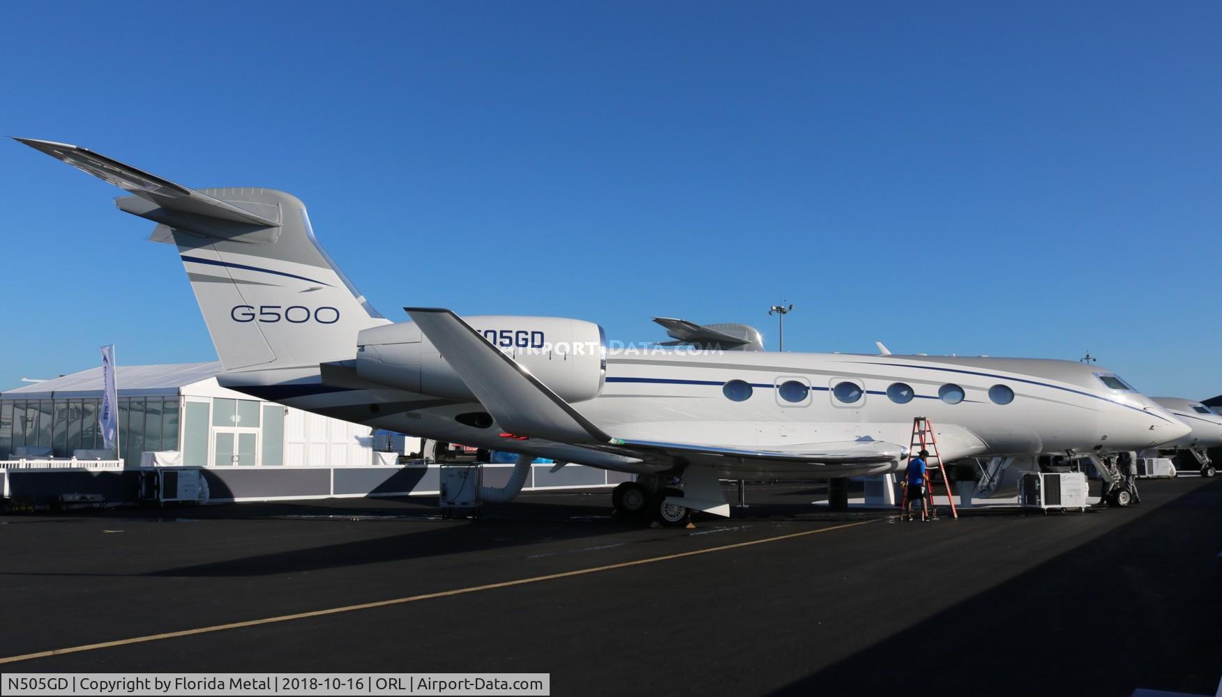N505GD, 2016 Gulfstream Aerospace GVII-G500 C/N 72005, Gulfstream 500