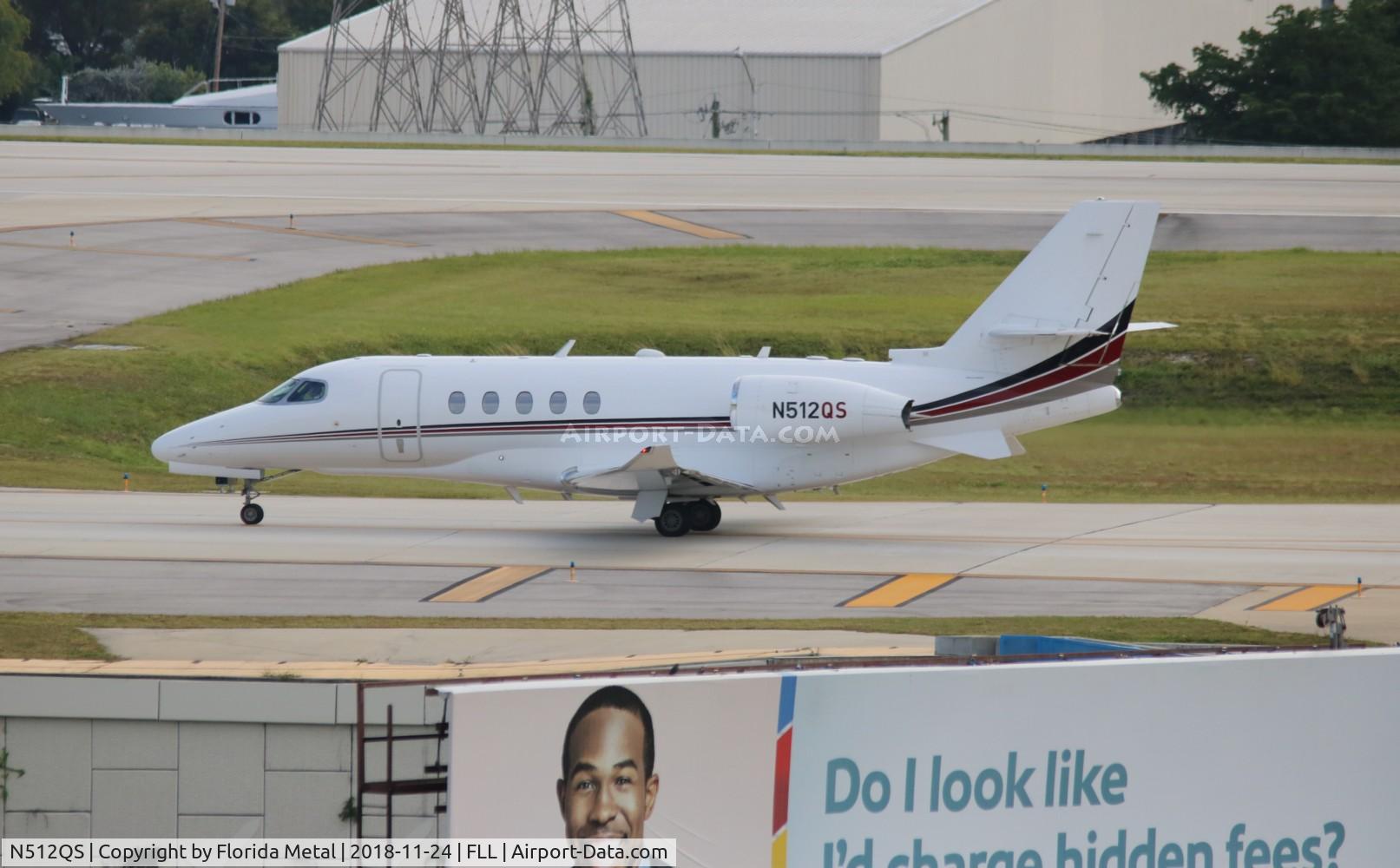 N512QS, 2016 Cessna 680A Citation Latitude C/N 680A-0045, NetJets
