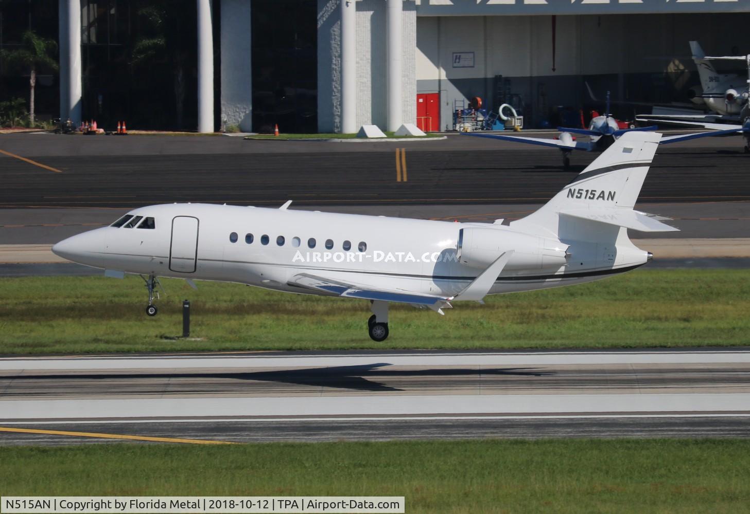 N515AN, 2015 Dassault Falcon 2000EX C/N 284, Falcon 2000EX