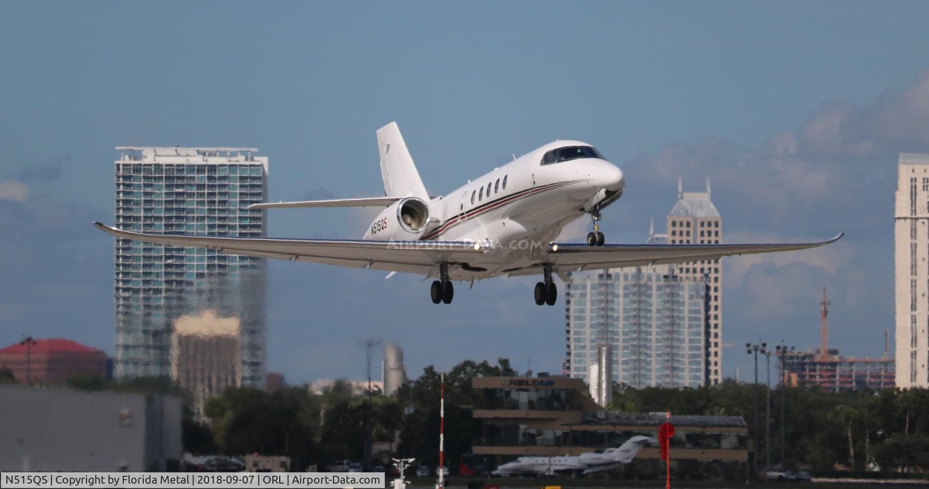 N515QS, 2016 Cessna 680A Citation Latitude C/N 680A-0053, NetJets