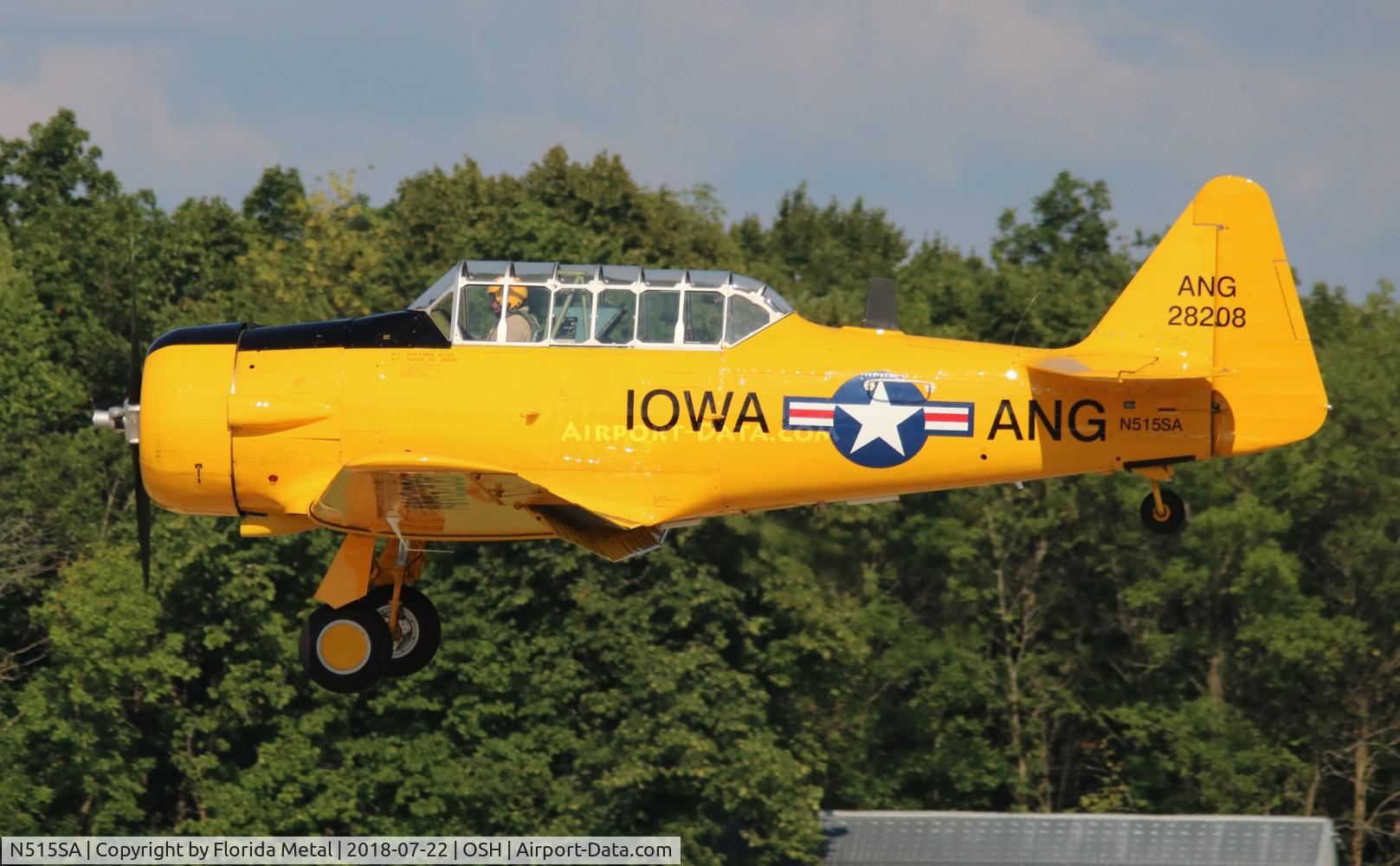 N515SA, 1943 North American AT-6D C/N 8814953, AT-6D
